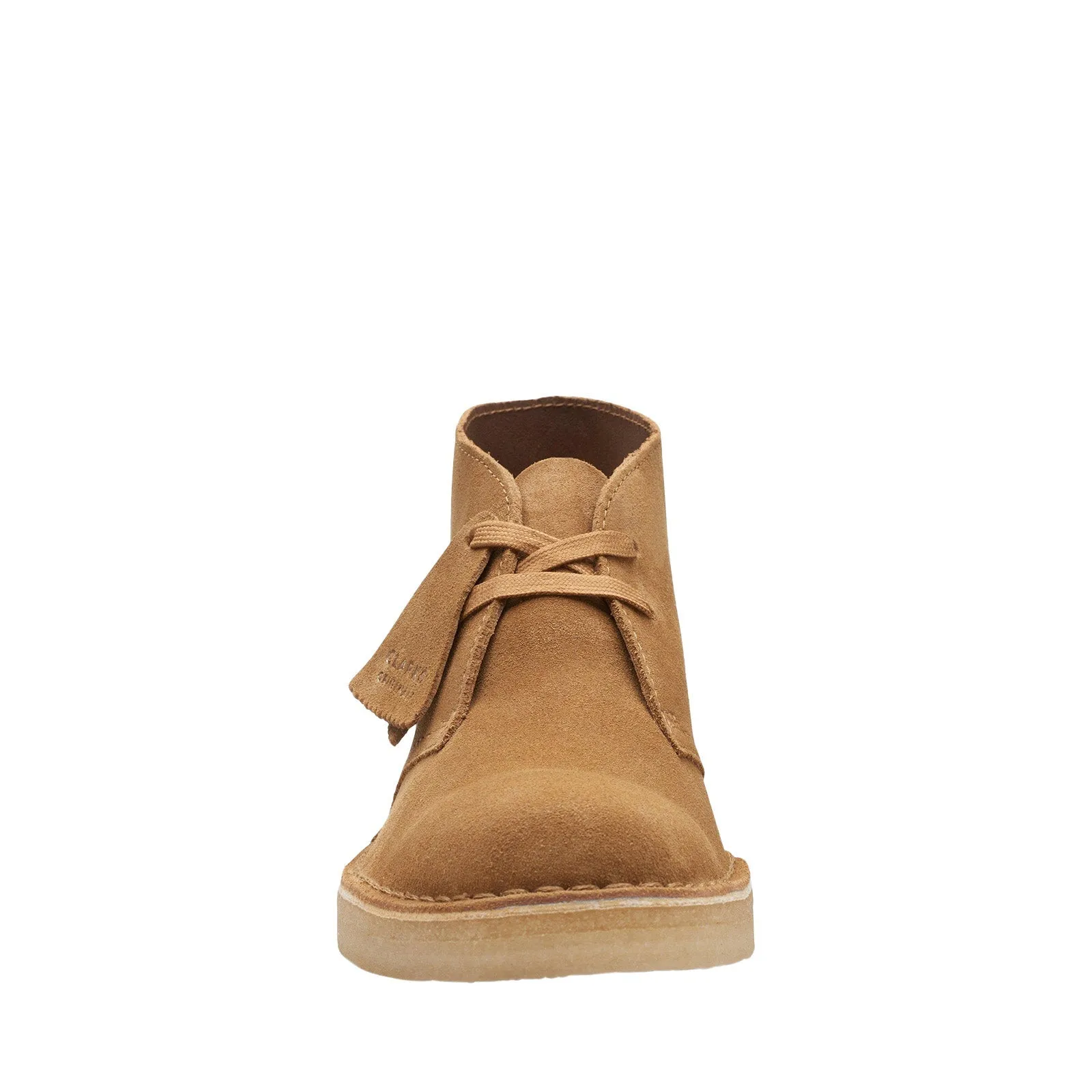 Clarks Desert Boot 26168782 Womens Brown Suede Lace Up Chukkas Boots Zipper Closure