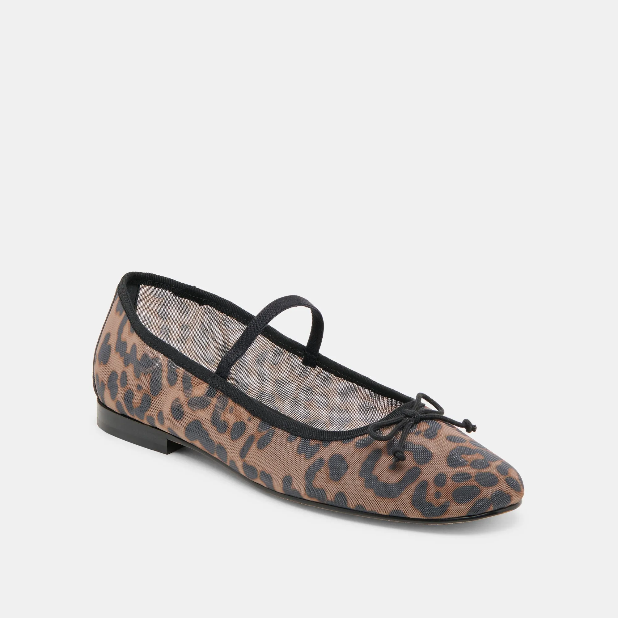 Lesson Day CADEL BALLET FLATS DK LEOPARD MESH