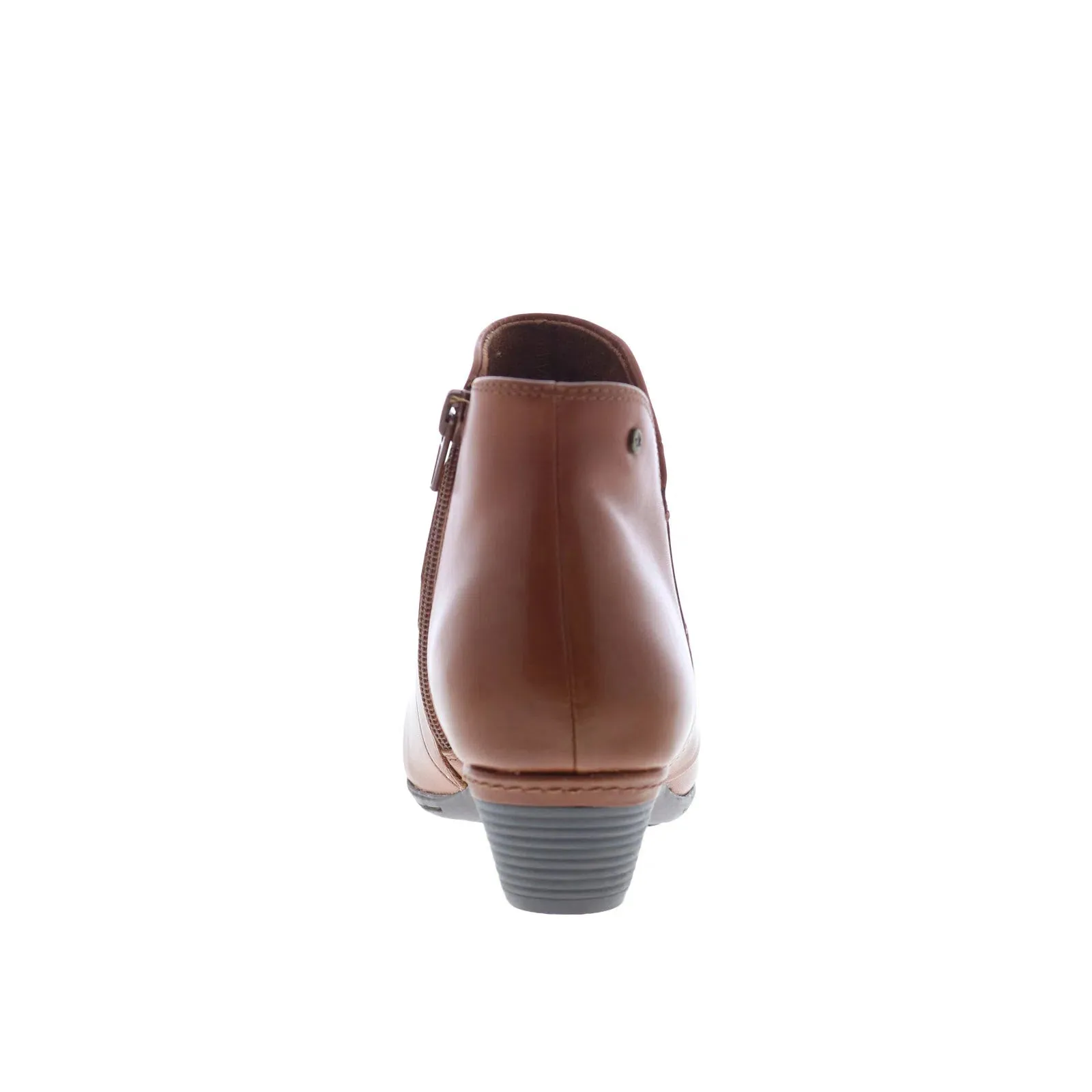 Soft And Supportive Cobb Hill Laurel New Bootie CJ3159 Womens Brown Ankle & Booties Boots