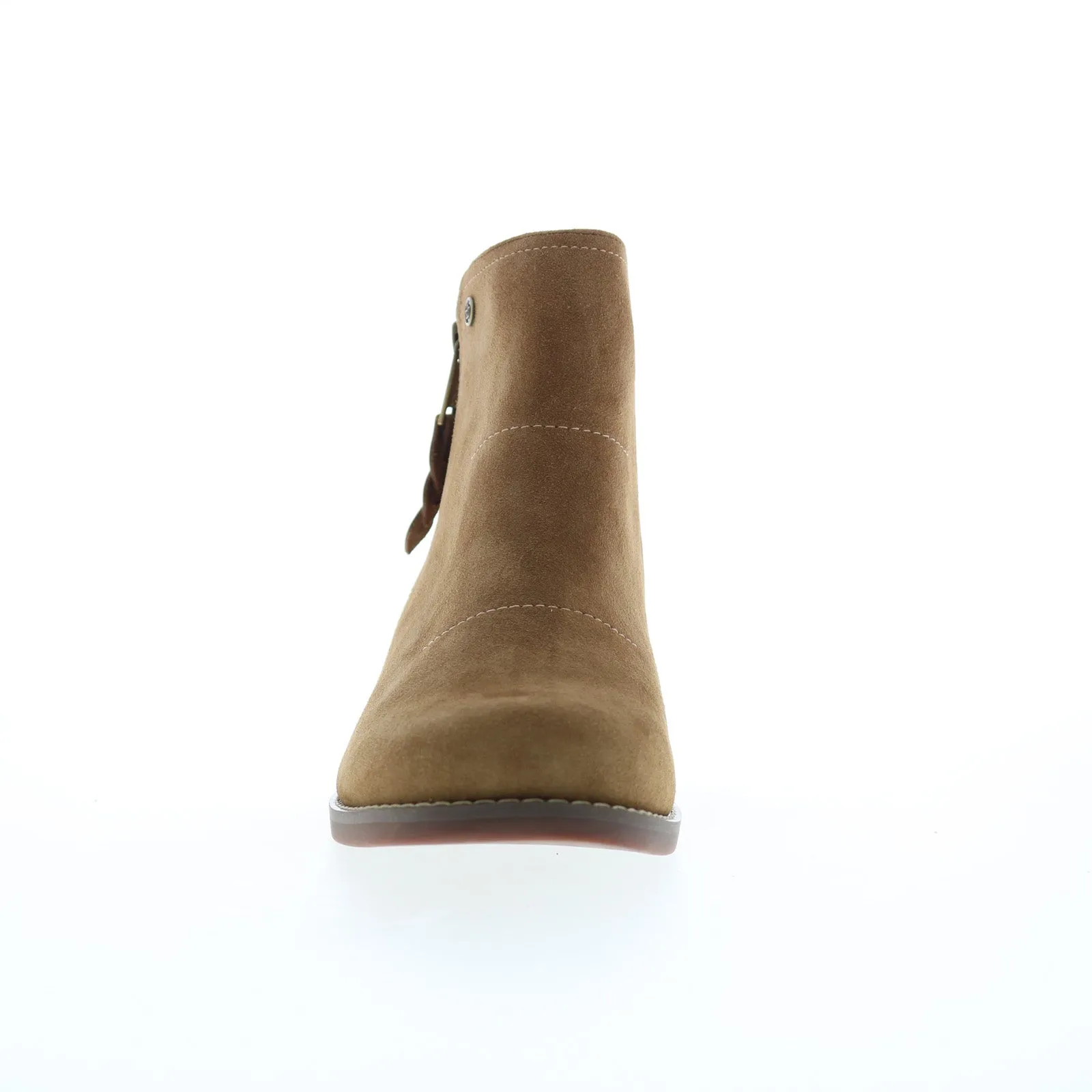 Spenco Ivy Boot SP1043WHE Womens Brown Wide Suede Ankle & Booties Boots Supportive Practical Use