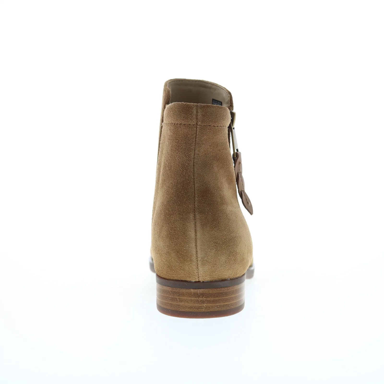 Neutral Build Impact absorption Spenco Ivy Boot SP1043WHE Womens Brown Wide Suede Ankle & Booties Boots