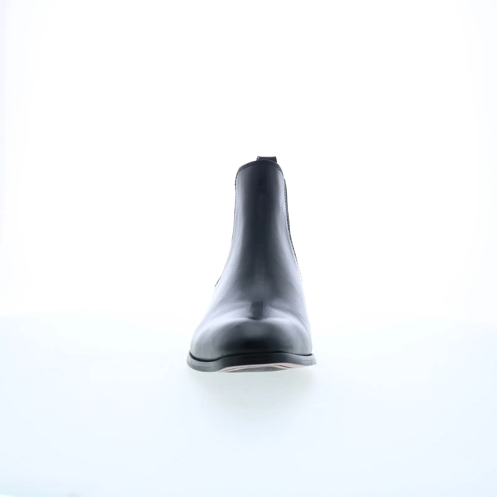 Non-Slip Grip Steve Madden Owner OWNE01M1 Mens Black Leather Slip On Chelsea Boots