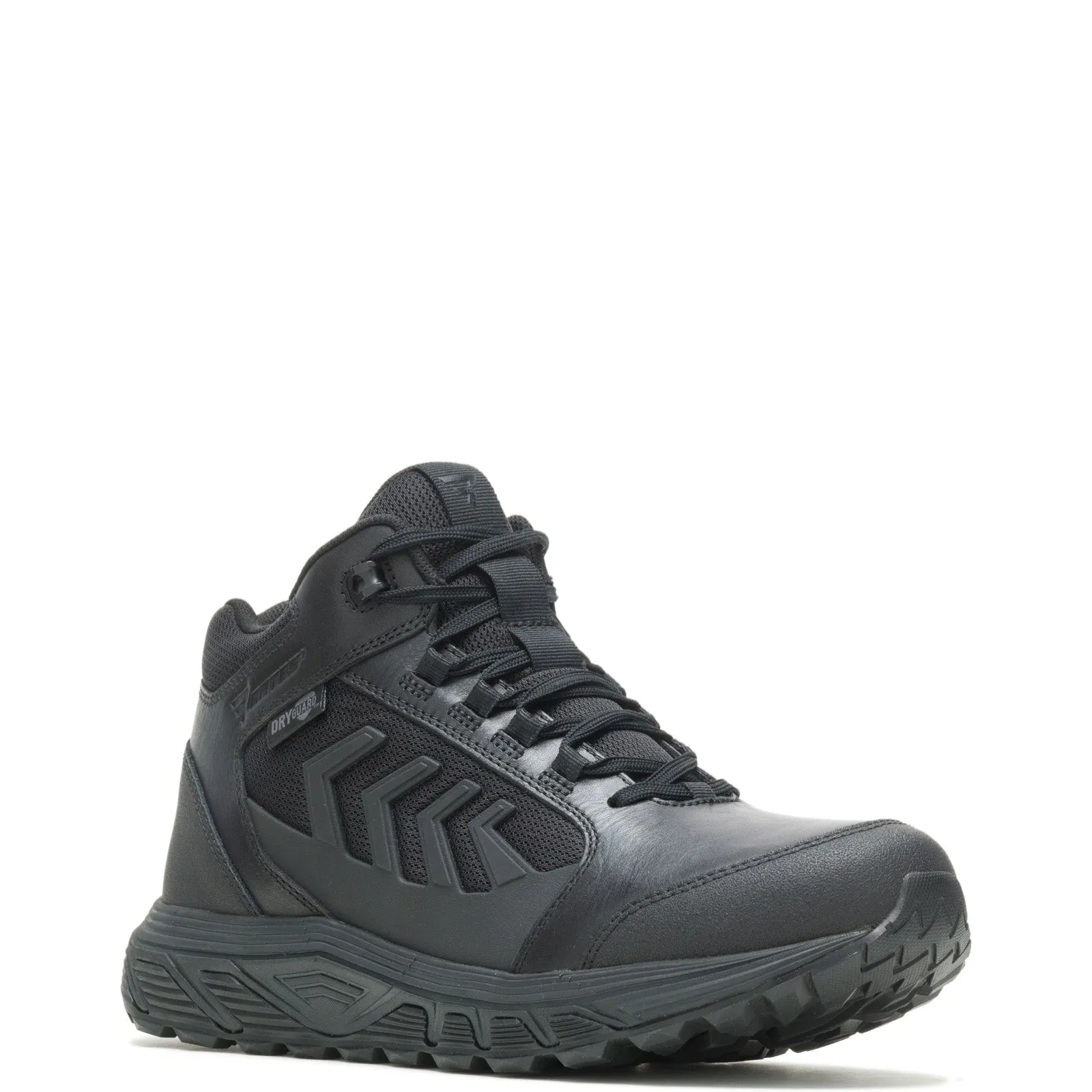 Bates Rush Shield Mid Dryguard E01144 Womens Black Leather Tactical Boots Thick Grip Coffee Shop