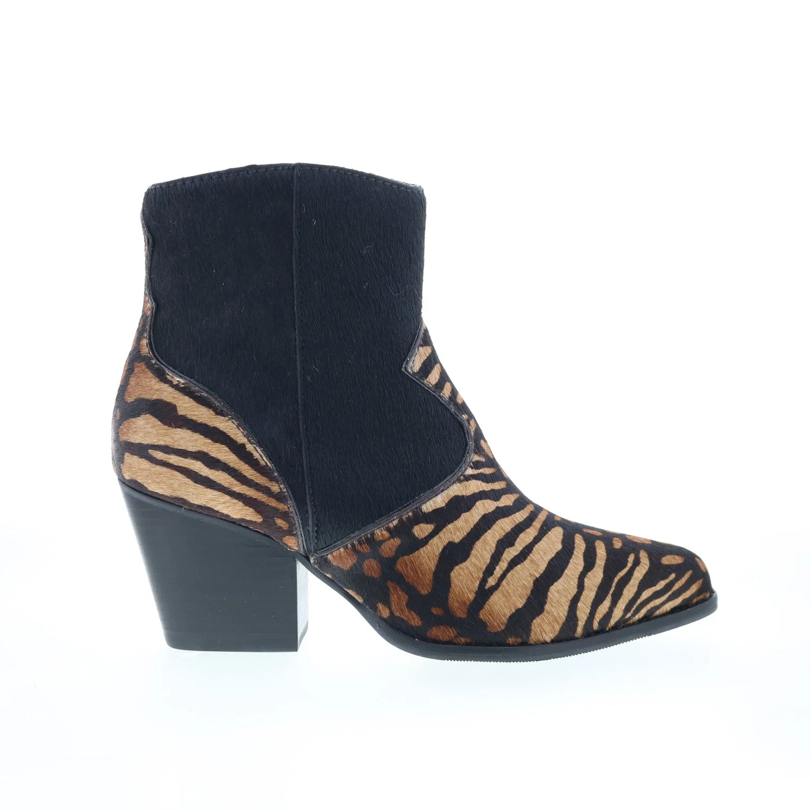 Johnston & Murphy 78-56520 Womens Black Leather Zipper Ankle & Booties Boots Built For Comfort non-slip