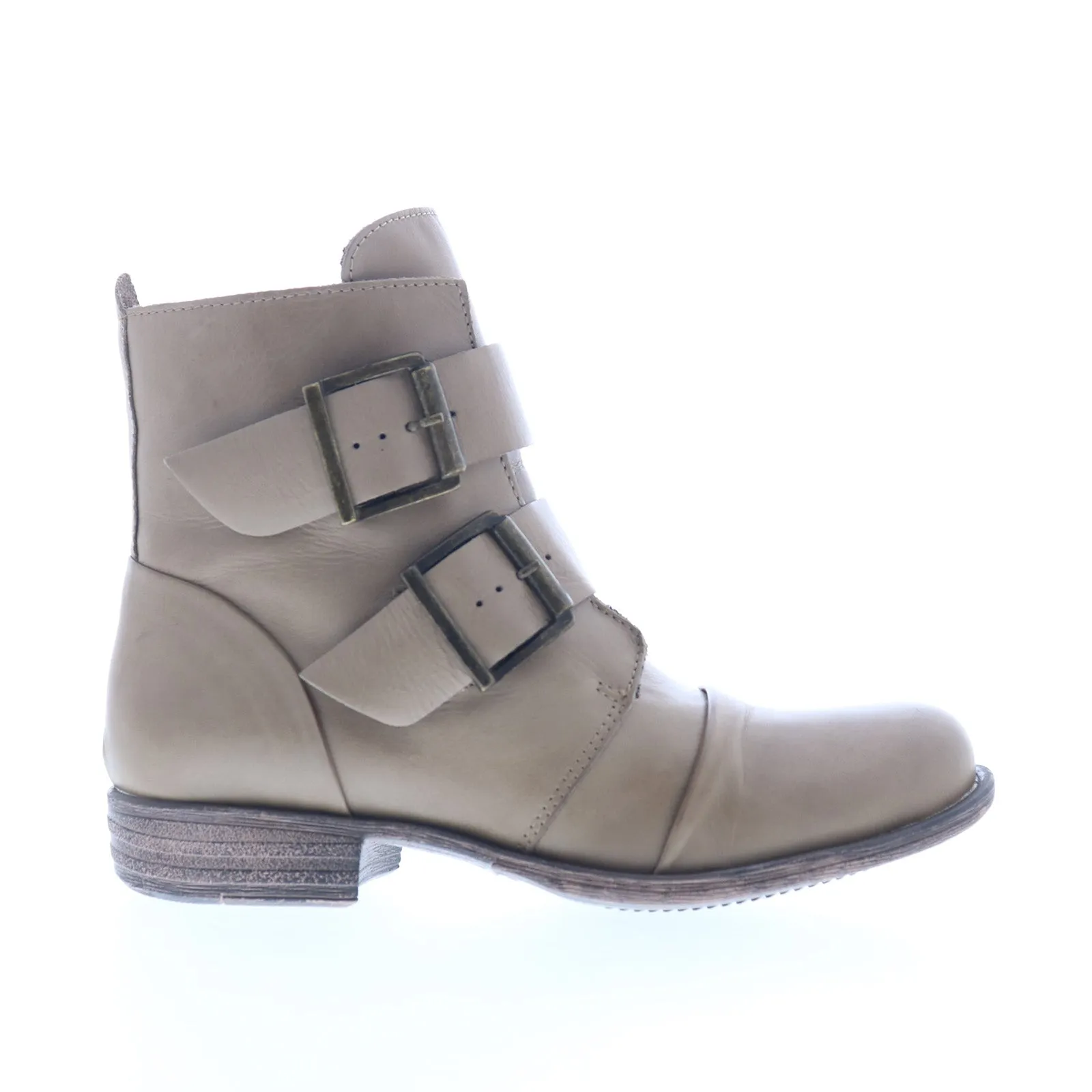 Miz Mooz Limelight Womens Beige Leather Zipper Casual Dress Boots Outdoor Explore All Activity