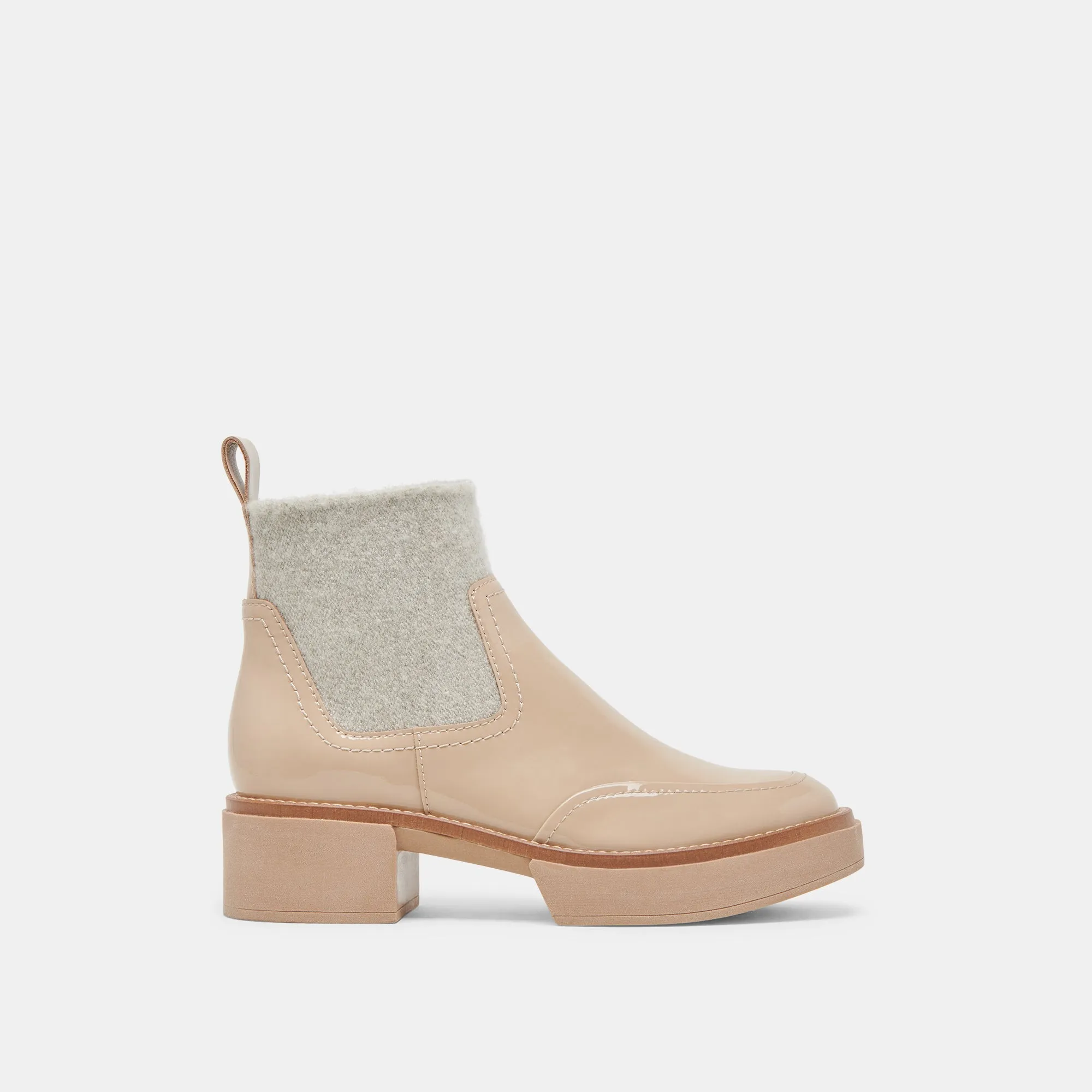 ski trip Frost resistant SALINE H2O BOOTIES DUNE CRINKLE PATENT