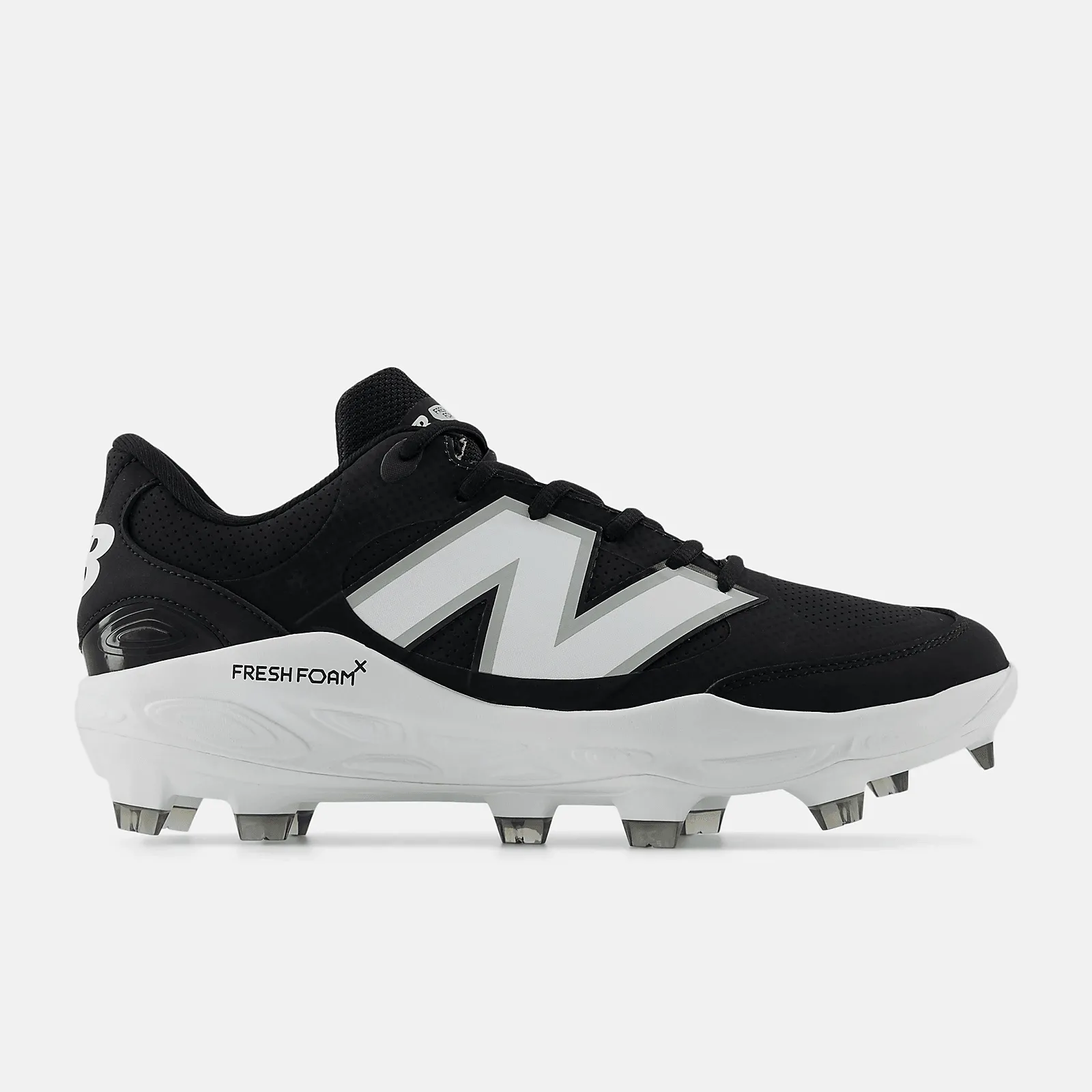 Move Fast Energy return New Balance Men's Fresh Foam 3000 v7 Synthetic Molded Baseball Cleats - Black - PL3000S7