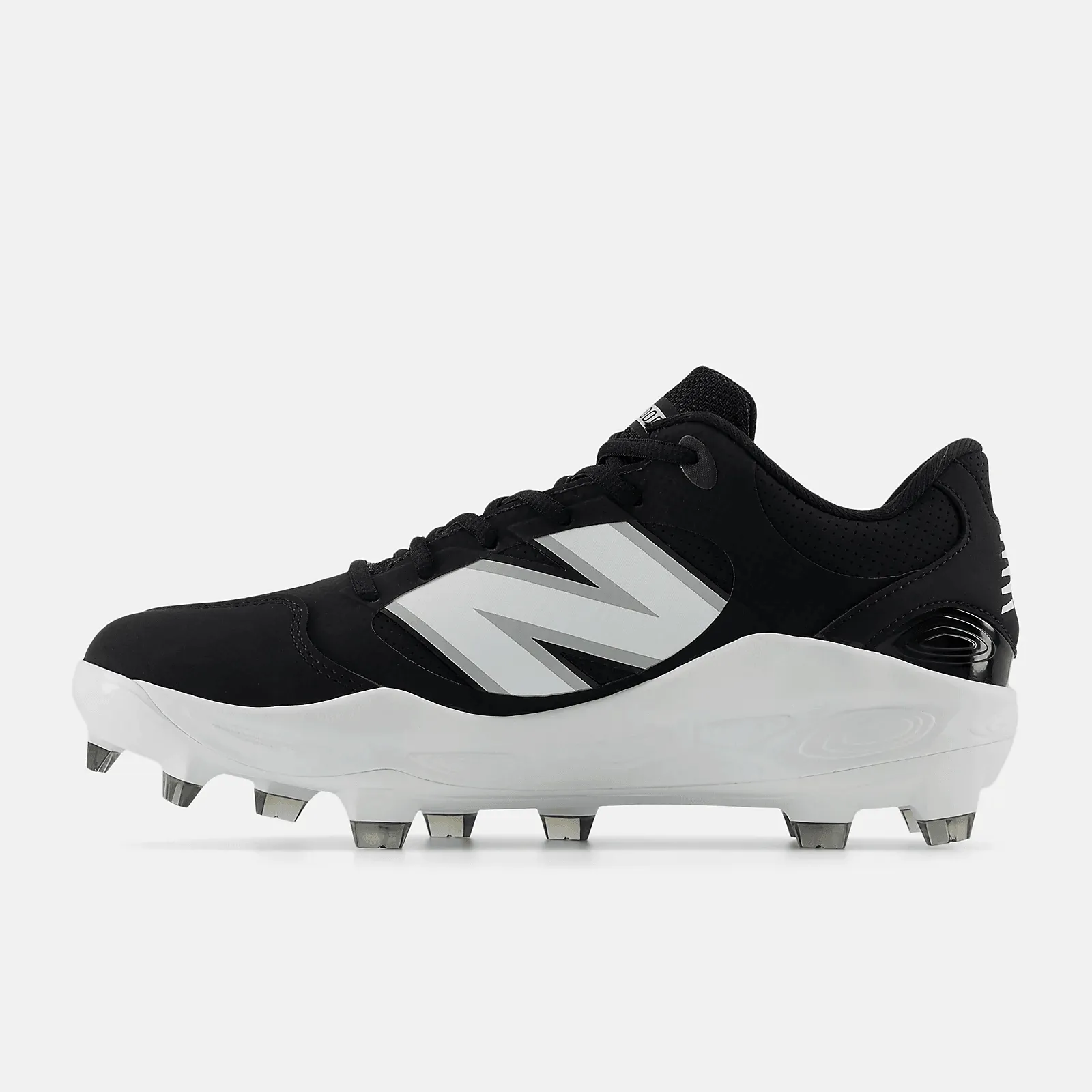 New Balance Men's Fresh Foam 3000 v7 Synthetic Molded Baseball Cleats - Black - PL3000S7 Effortless Ease