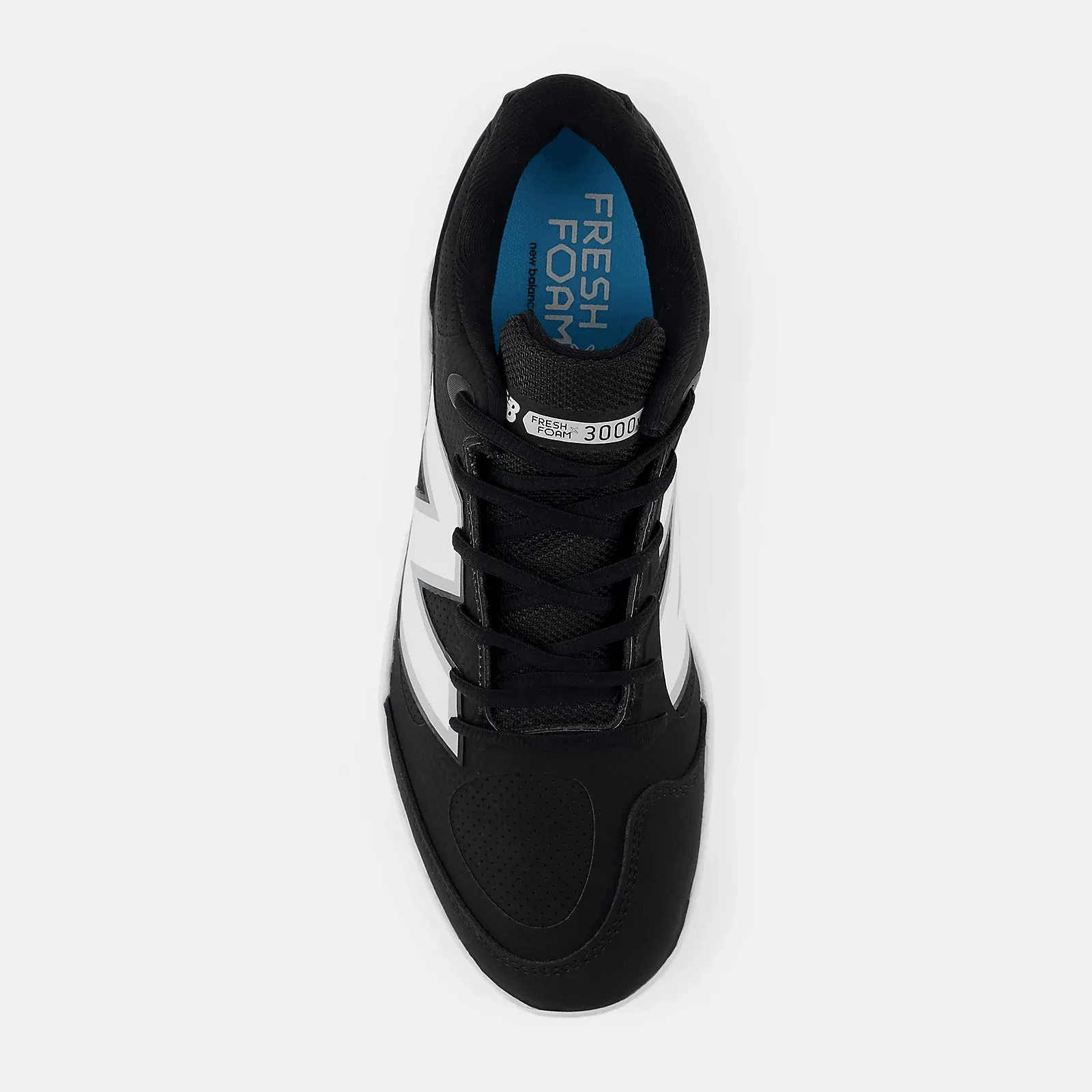 Outfit Match Fast Fit New Balance Men's Fresh Foam 3000 v7 Synthetic Molded Baseball Cleats - Black - PL3000S7