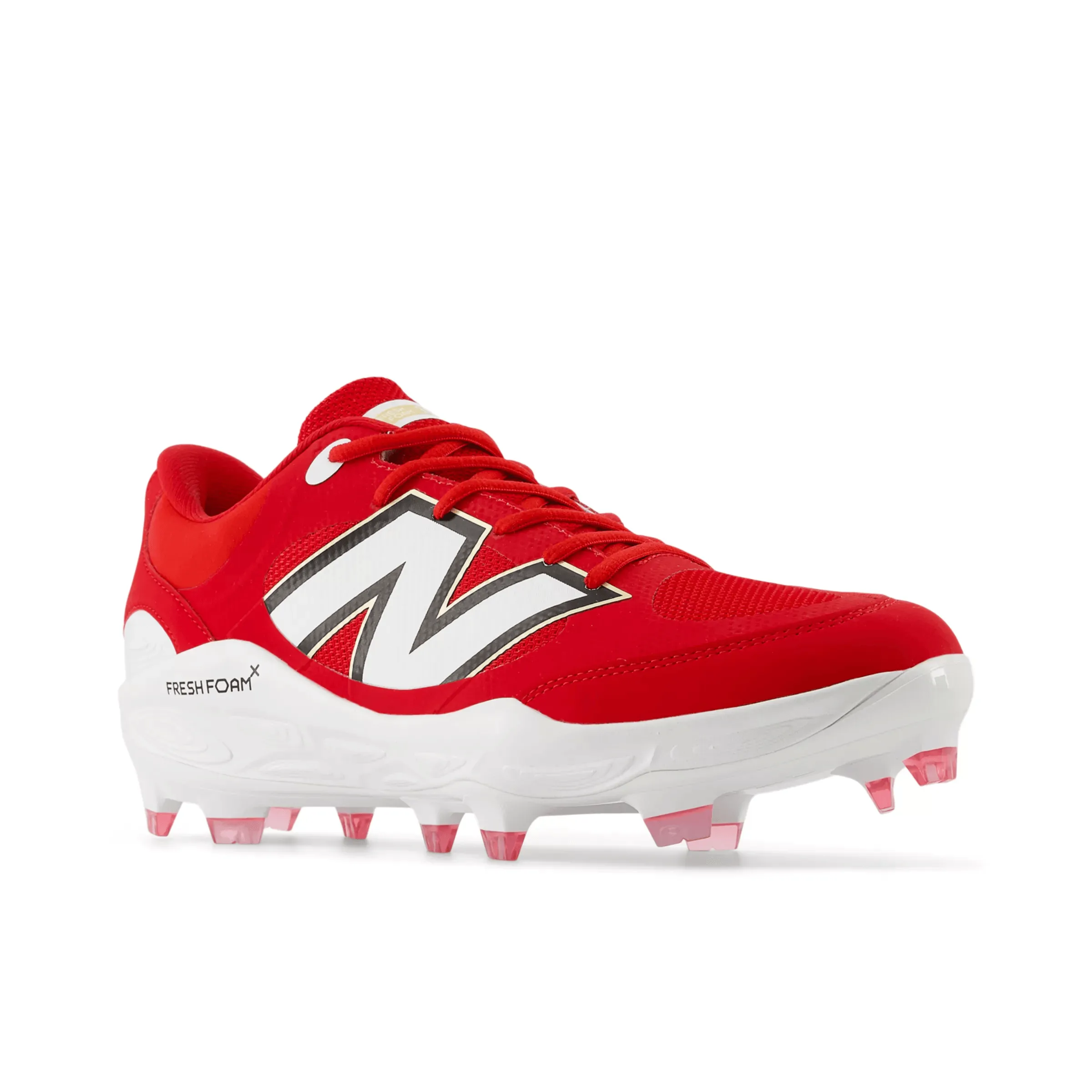 New Balance Men's Fresh Foam 3000 v7 Molded Baseball Cleats - Red - PL3000R7 Fast Step