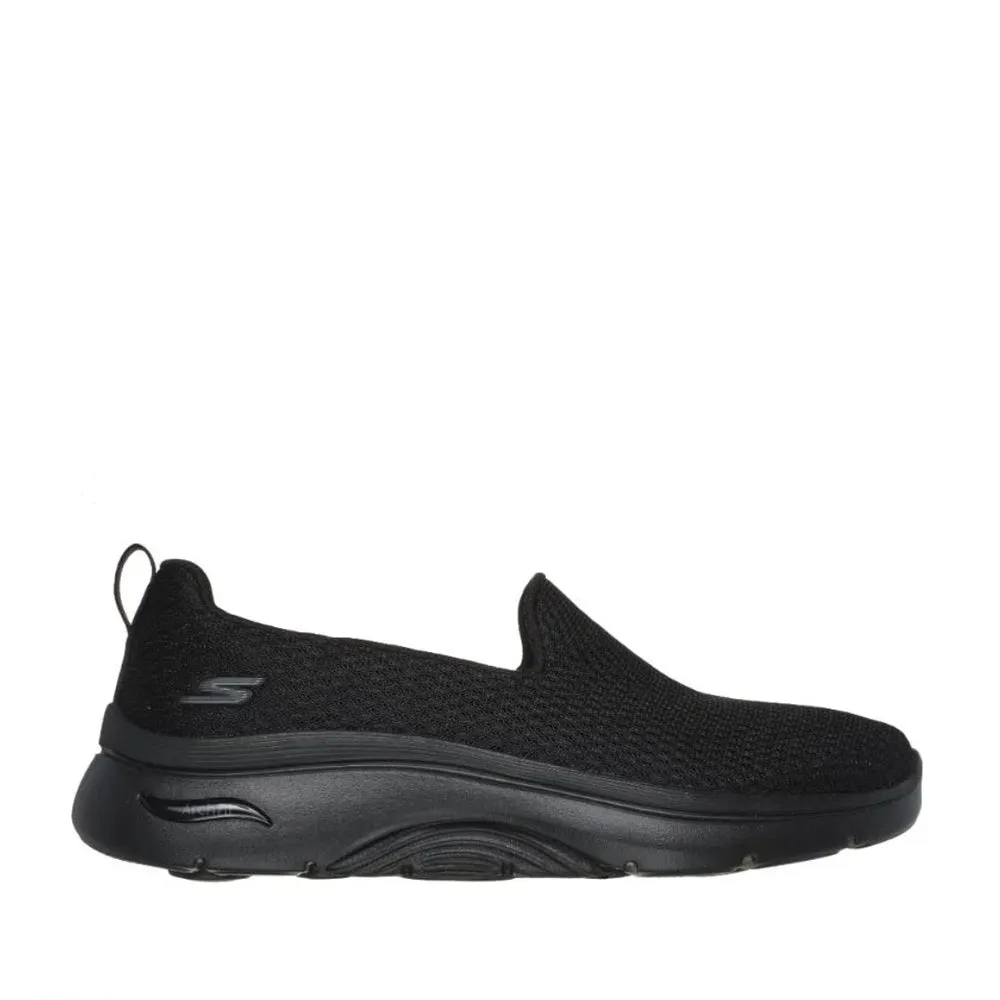 SKECHERS GO WALK ARCH FIT 2.0 BLACK Outdoor Comfort Simple Slip