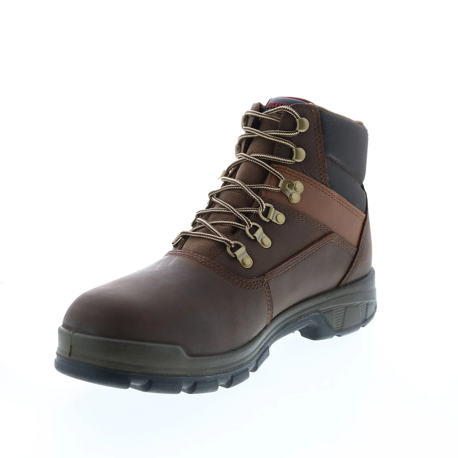 Wolverine Cabor EPX Waterproof Composite Toe Mens Brown Wide Work Boots Sleek Shape Support Foot