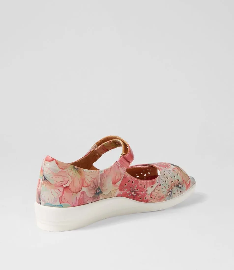 Leather Touch ZIERA DAFFODIL MELON FLOWER