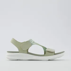 CC RESORTS FLORRIE LT KHAKI Day Comfort Heel Ease
