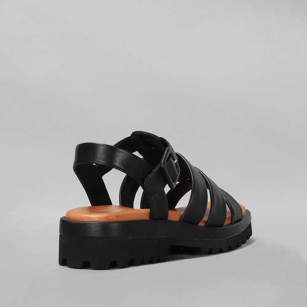 Light Utility Versatile Walking Shoes LE SANSA BEETEL BLACK