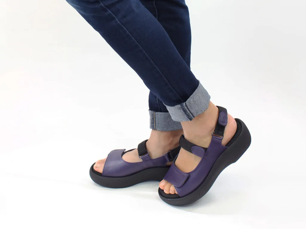 Night Fun Wolky Sandals Jewel Purple
