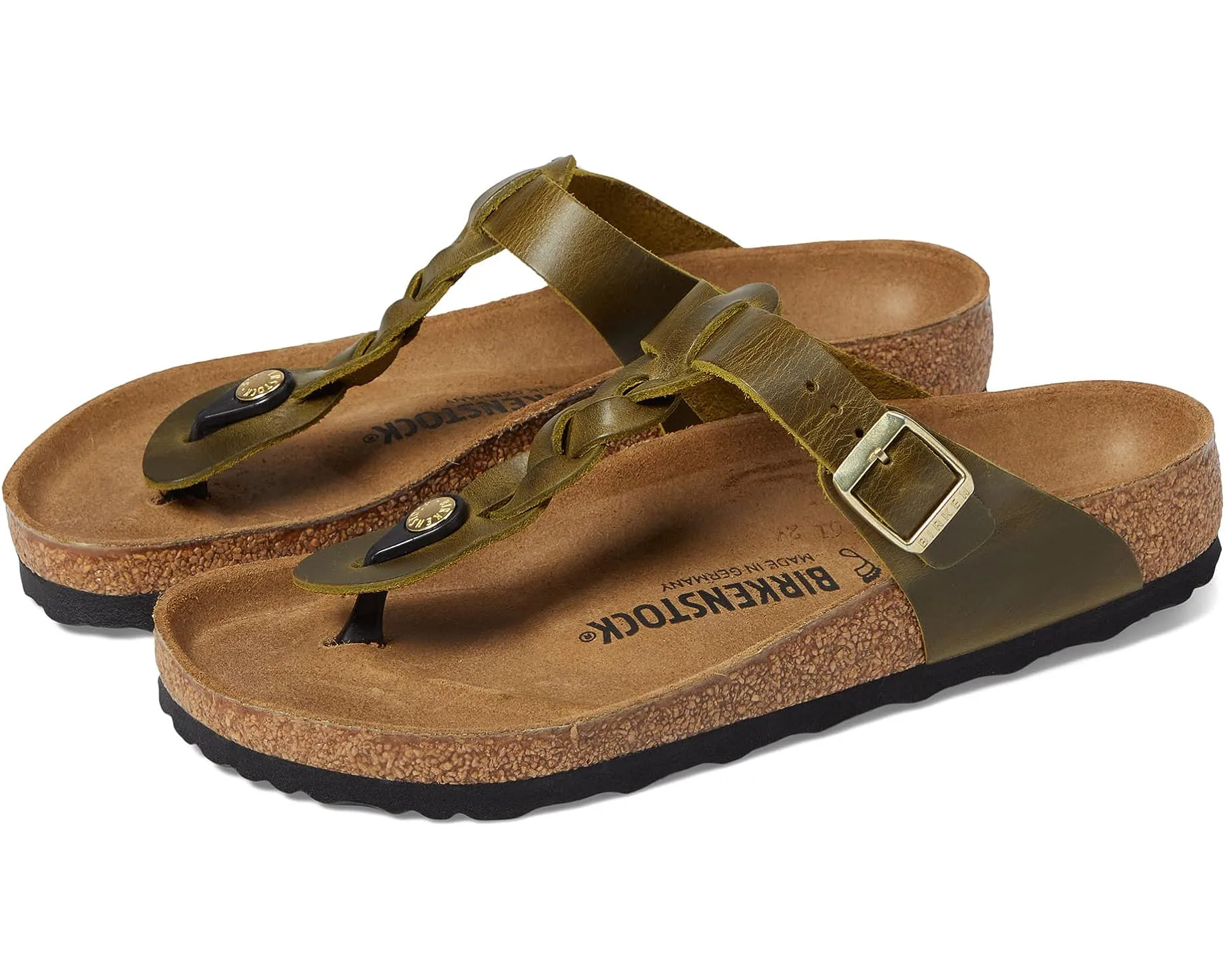 All-weather look Unique Style Birkenstock Gizah Braid Leather