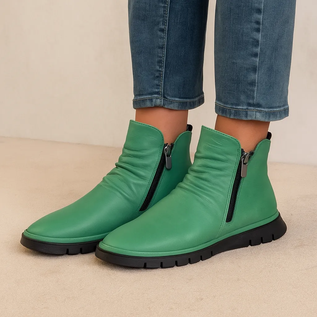 Cushioned Sole embossed LE SANSA RUBEL JADE
