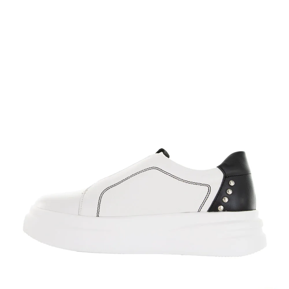 pull - tab non - slip user TAMARA LONDON BIANCA WHITE BLACK