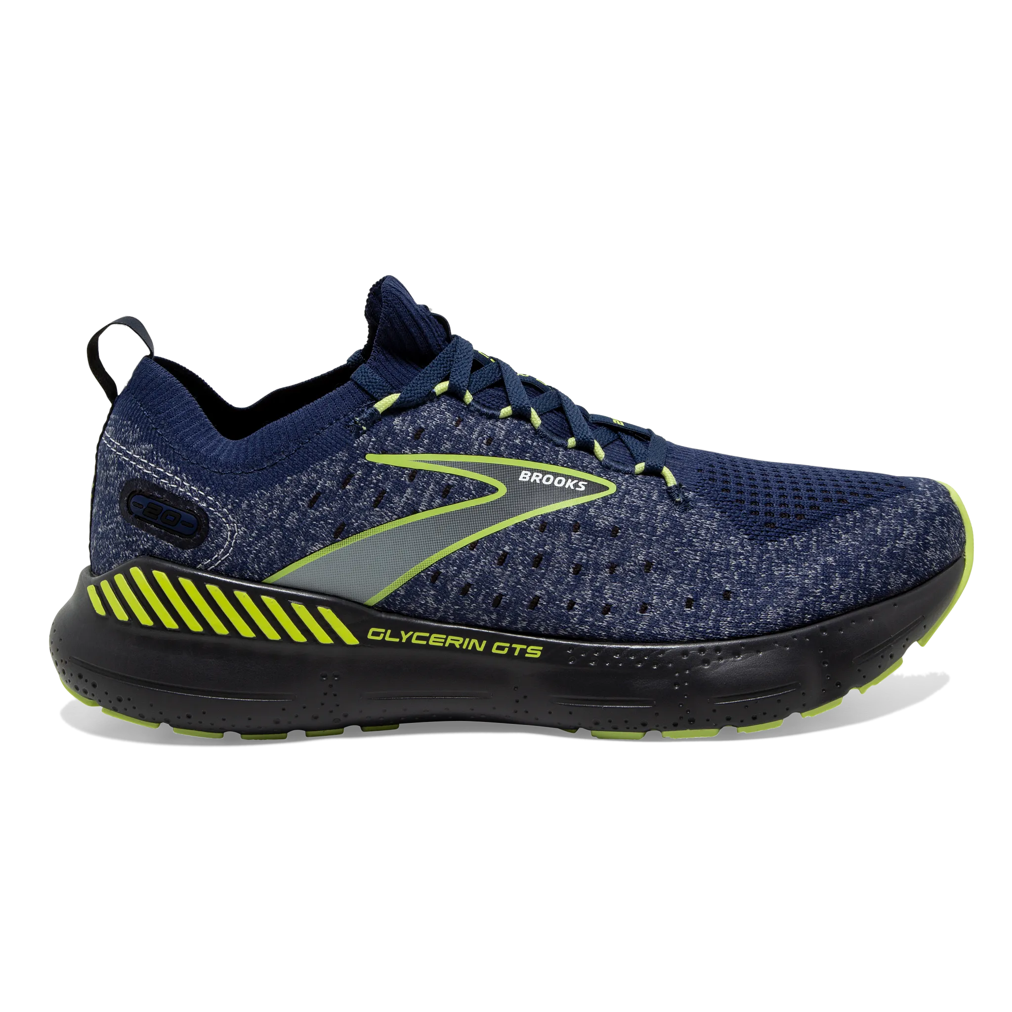 long - distance - runner cushioning shoes Men's Glycerin StealthFit GTS 20