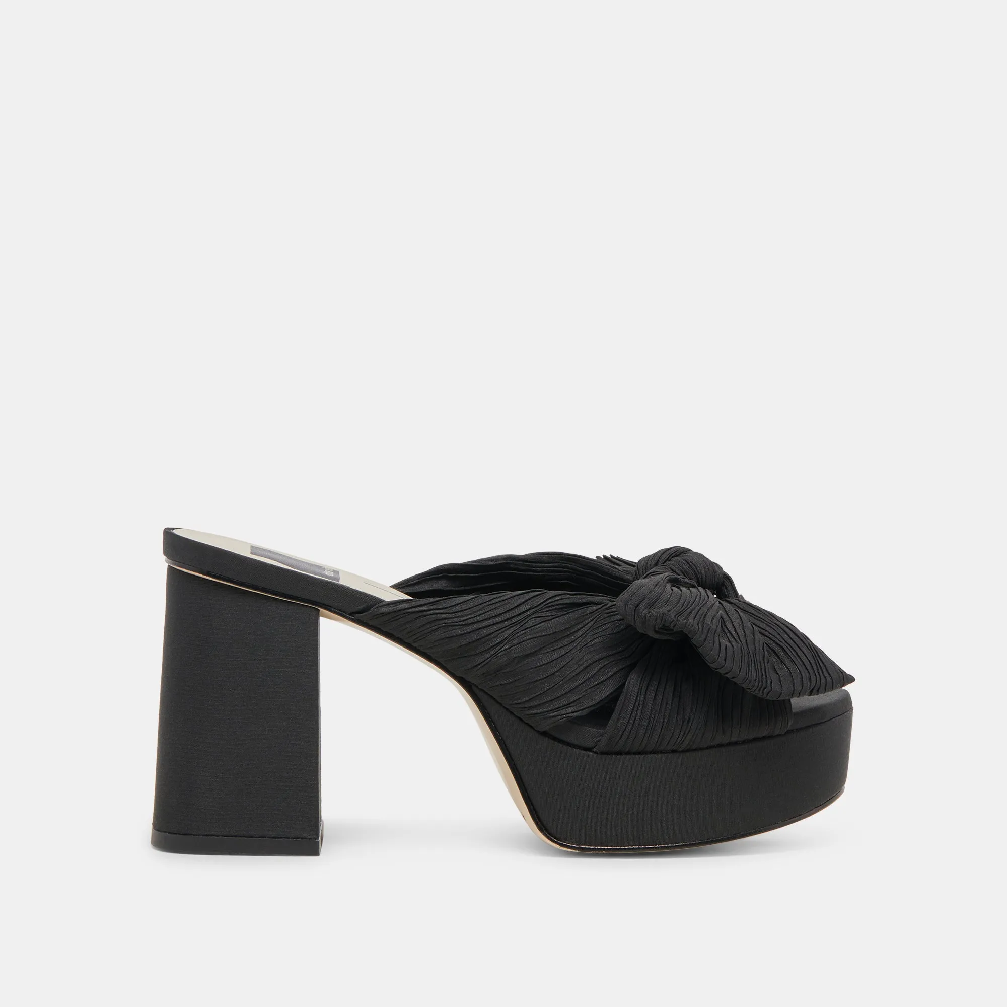 BLARE HEELS ONYX SATIN Glam Heeled Sandals Nude Pumps for Weddings