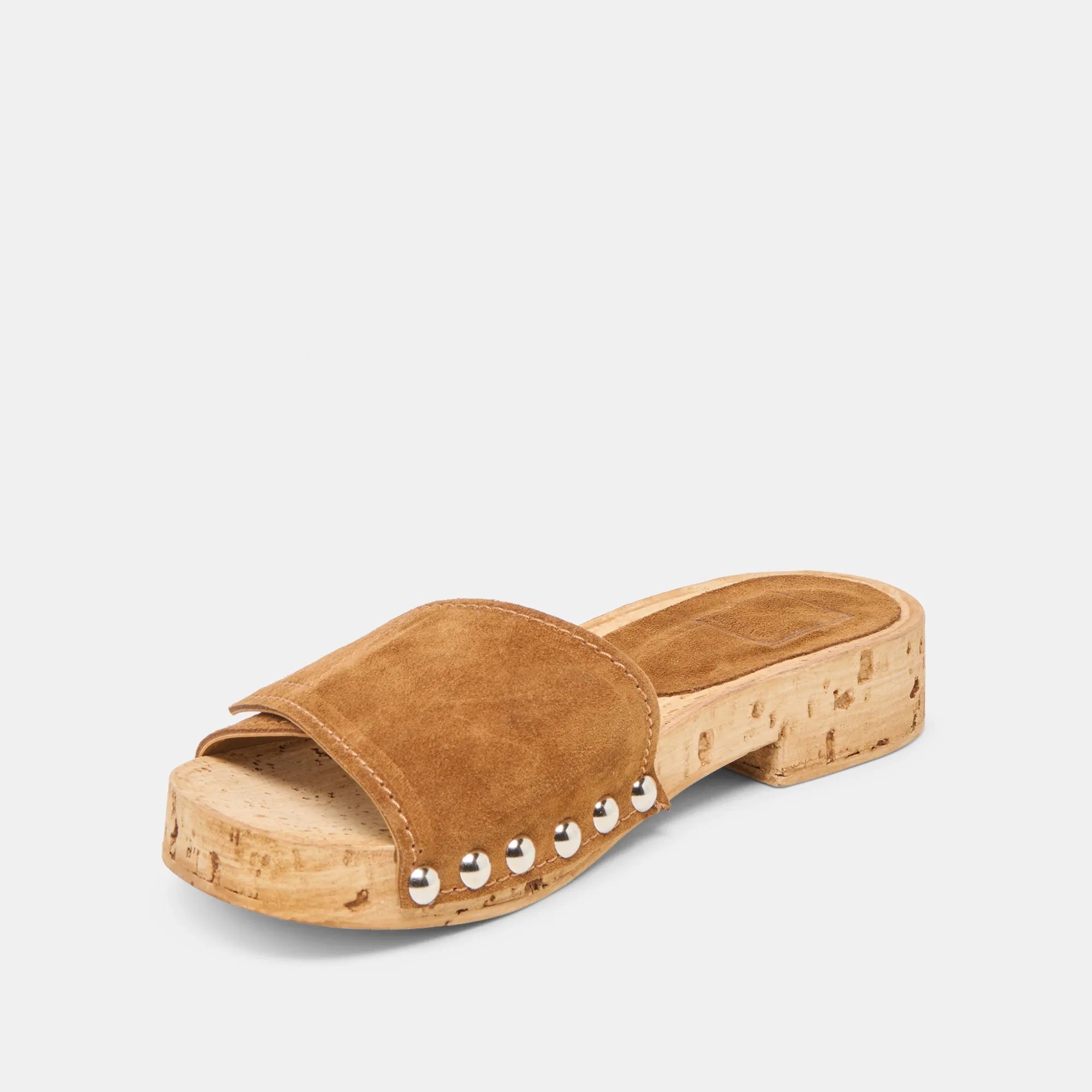 SANDY SANDALS CHESTNUT SUEDE Bridal Pumps Moisture wicking