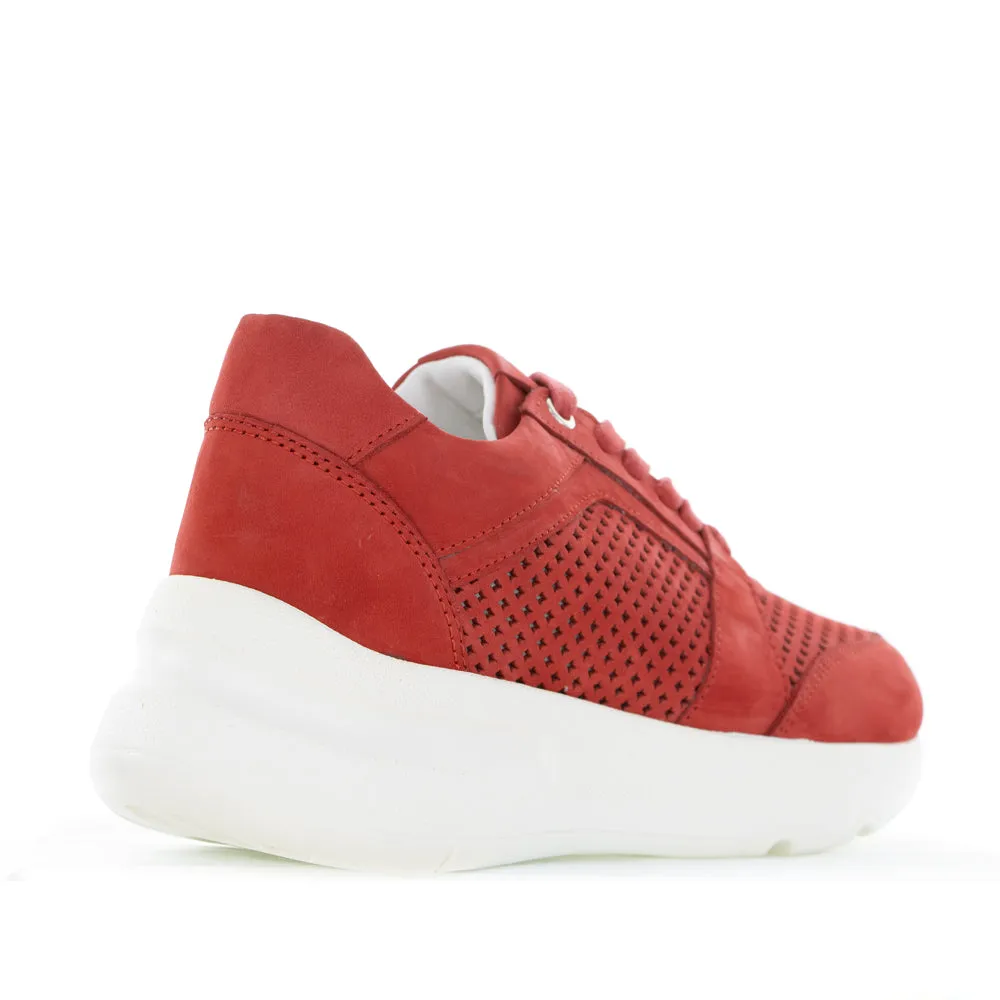 LE SANSA NEVADA RED slip - resistant outsole