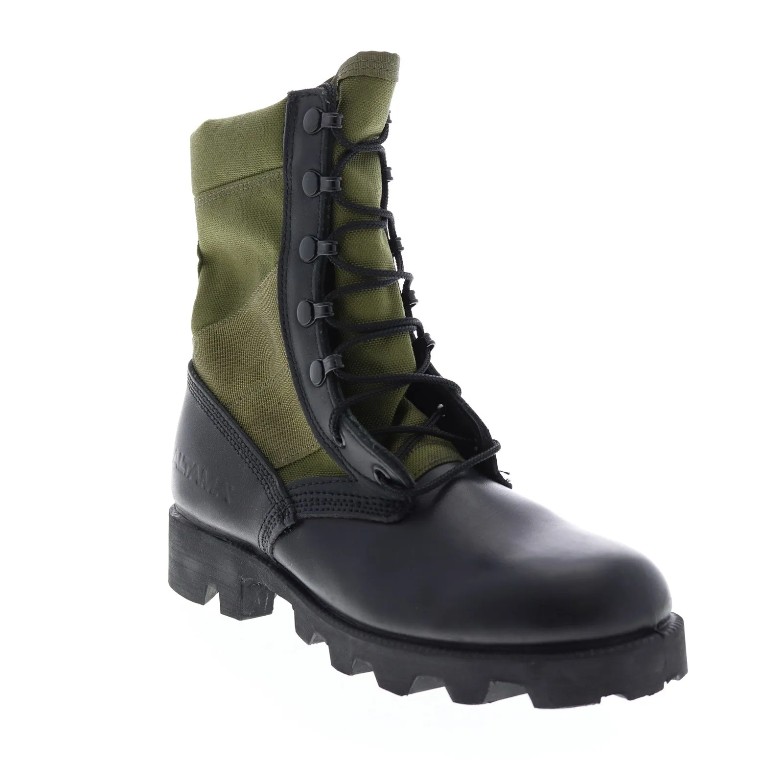 Altama Jungle PX 10.5?? 315506 Mens Black Wide Leather Lace Up Tactical Boots Active Use Adventurous Spirit