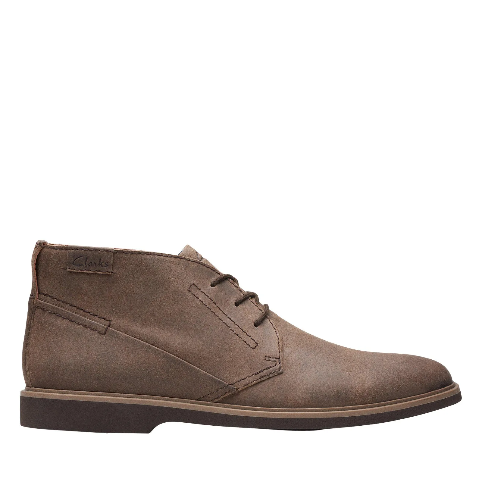 Clean Cut Thermal Protection Clarks Malwood Top 26174664 Mens Brown Suede Lace Up Chukkas Boots