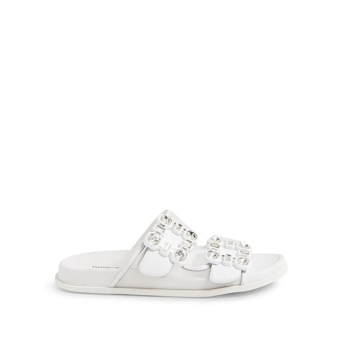Comfy Walk Shoes Comfort Steps DJANGO & JULIETTE TOLINE WHITE MESH