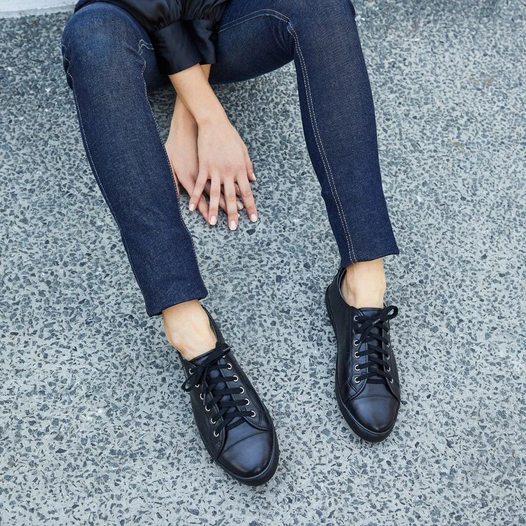 FRANKiE4 NAT BLACK/BLACK Easy Walking Fit Airy Fit