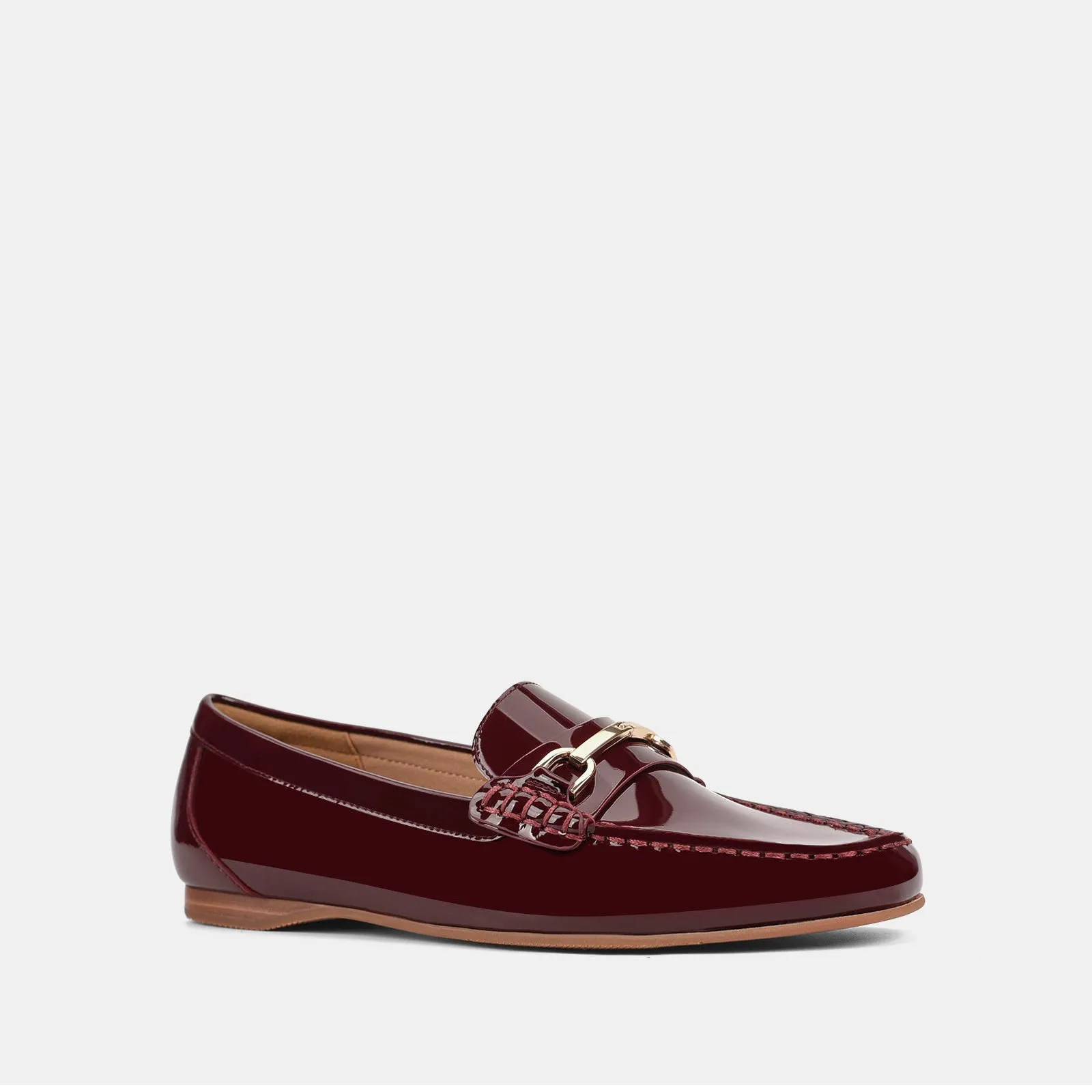 HUSH PUPPIES KEEPER SHIRAZ PATENT Gentle Cushion Easy Cushioning