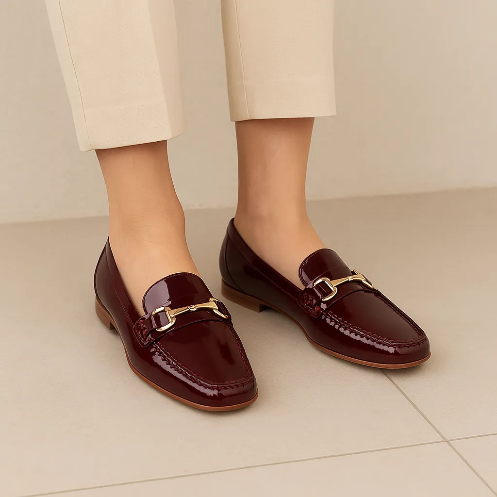 HUSH PUPPIES KEEPER SHIRAZ PATENT Breathable Uppers