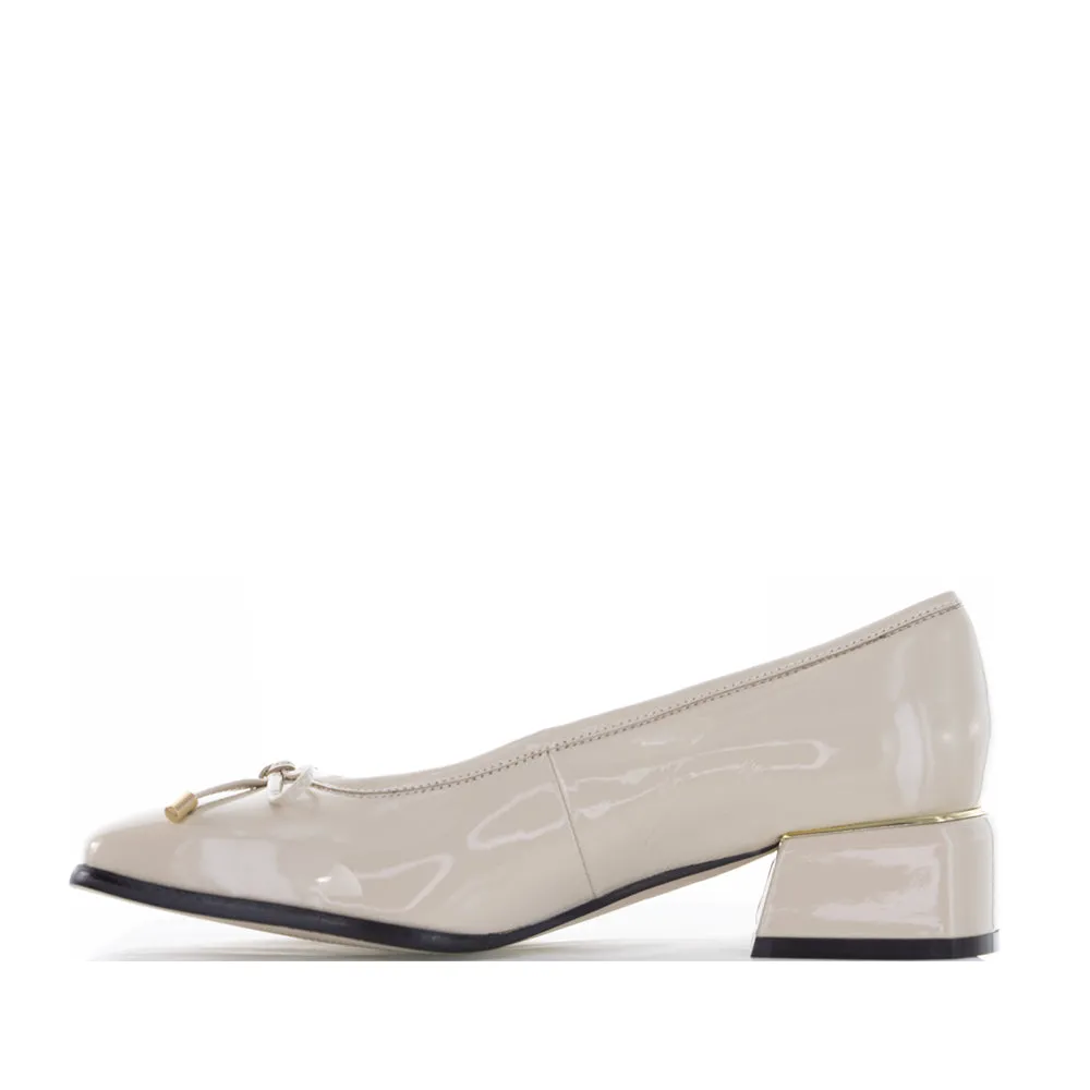 BRESLEY ALBANE NUDE PATENT Walk Ease Gentle Cushion