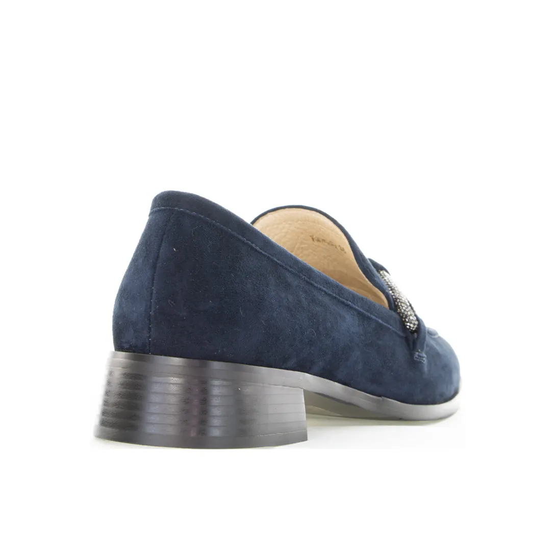 MILA RAINE VANESSA NAVY SUEDE Flexible Sole