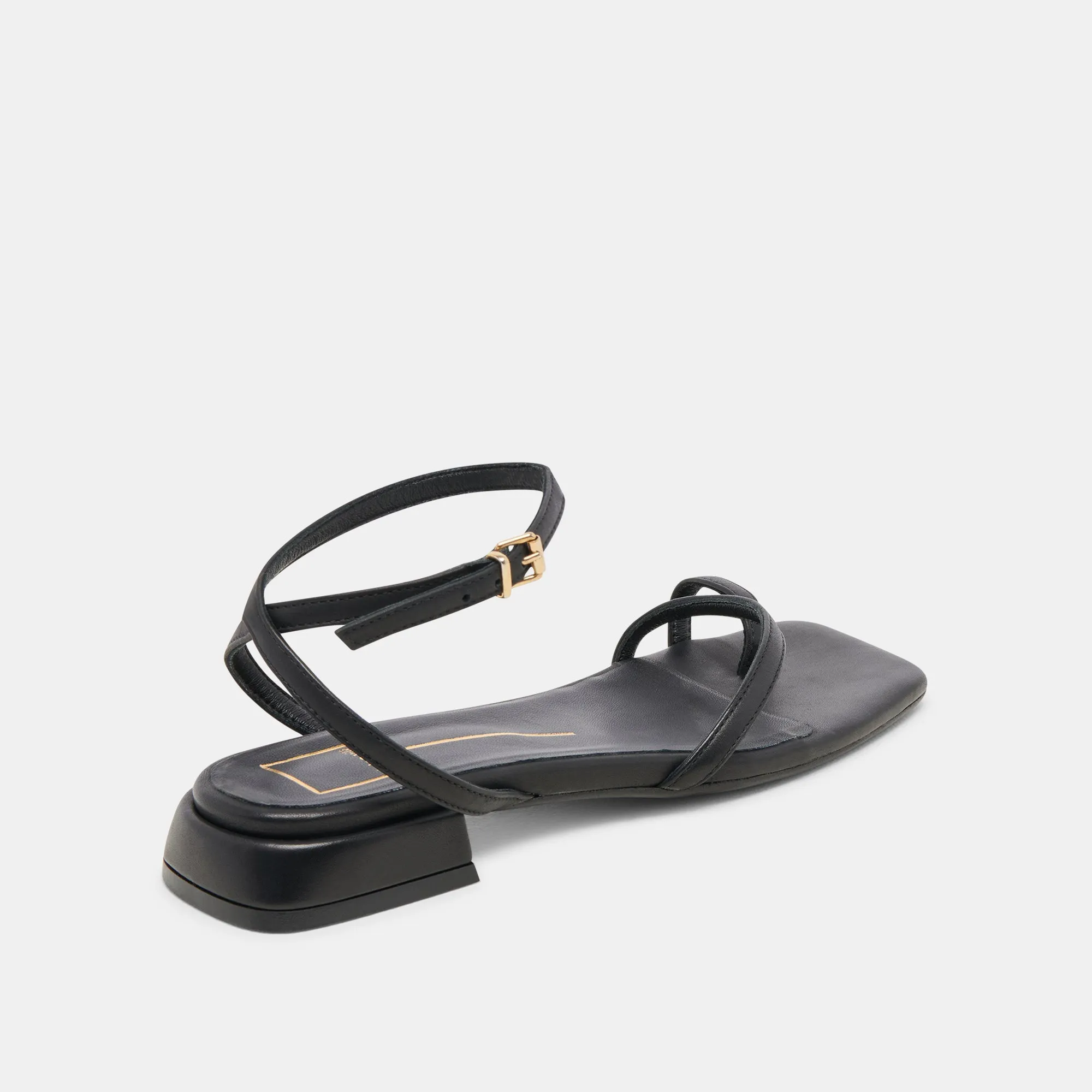 LEXI SANDALS BLACK LEATHER Work Light