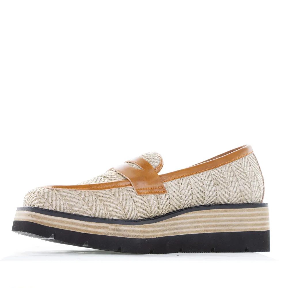 Timeless Comfort Elastic Goring BRESLEY PAELLA NAT TAN
