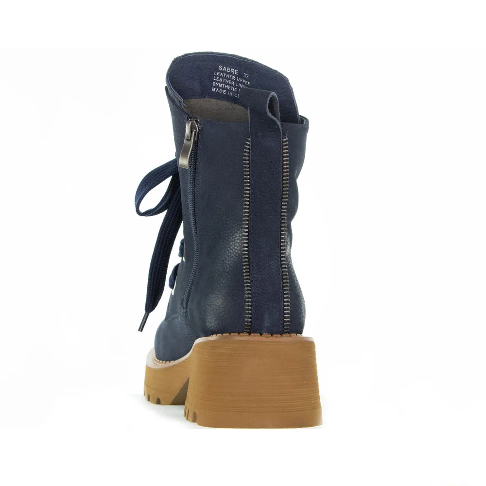 BRESLEY SABRE NAVY NUBUCK Durable