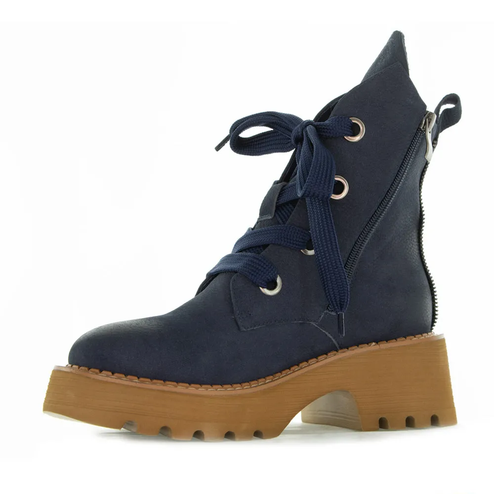 Seamless Feel BRESLEY SABRE NAVY NUBUCK