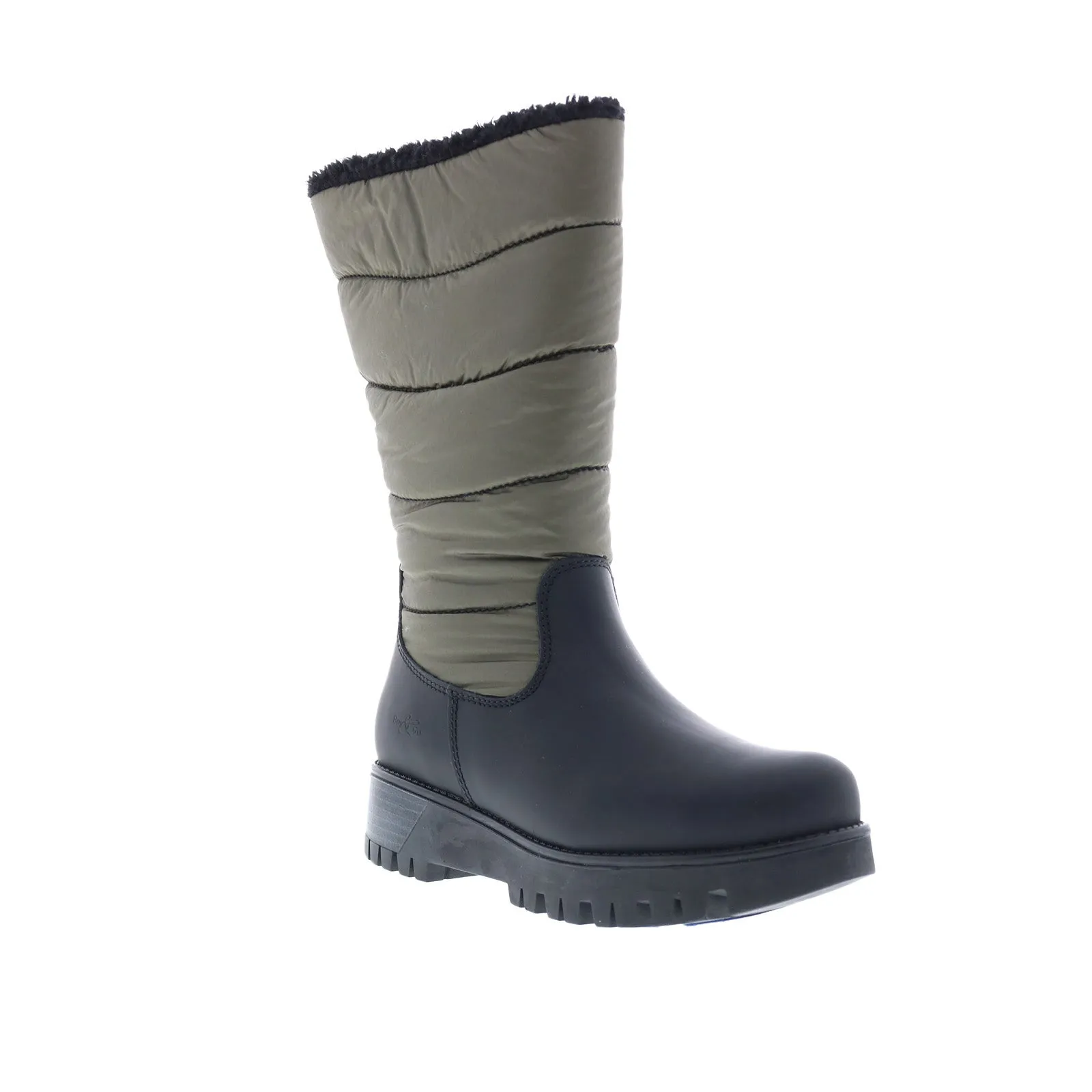 Versatile Footwear Bos. & Co. Gracen Prima Womens Black Synthetic Zipper Casual Dress Boots
