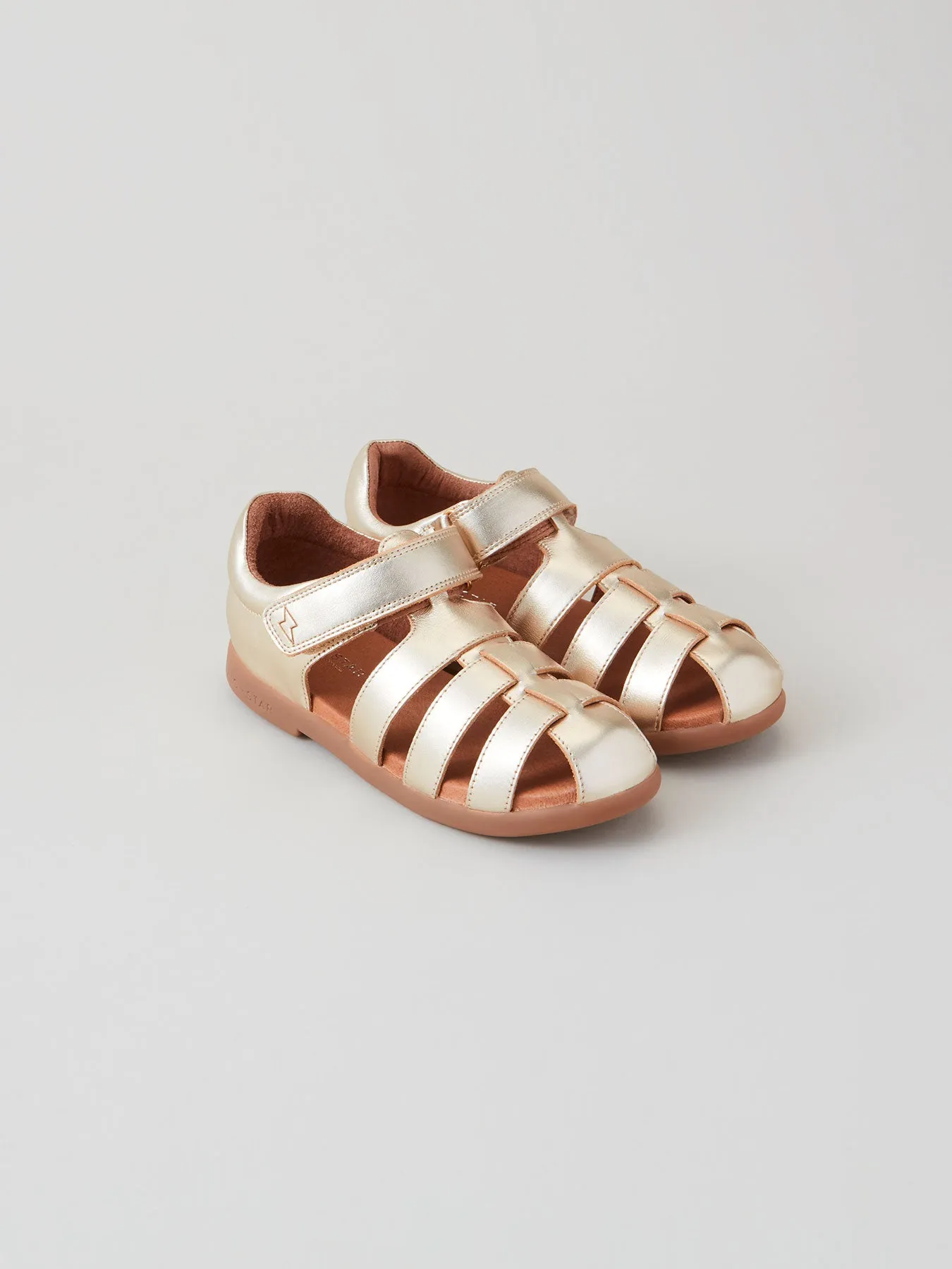 Cosmic Junior Closed-Toe Sandal Gold Dust Hot Weather Light Trail