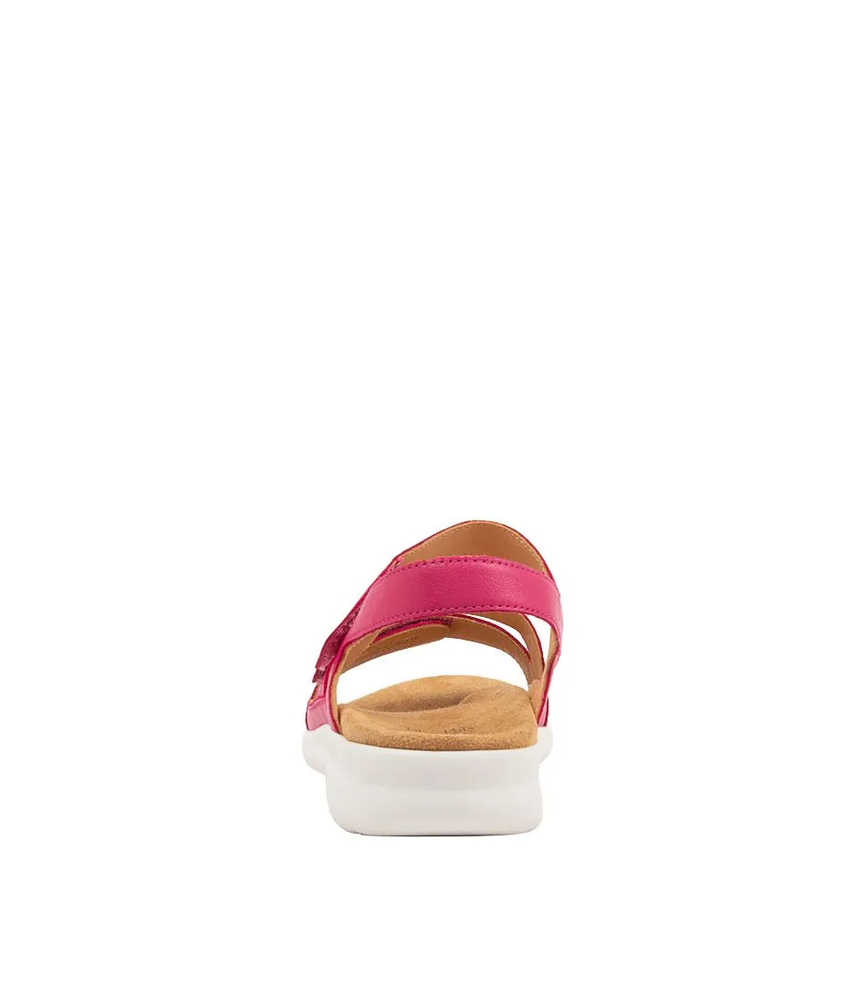 ZIERA BOYDE FUCHSIA WHITE SOLE Stride Easy