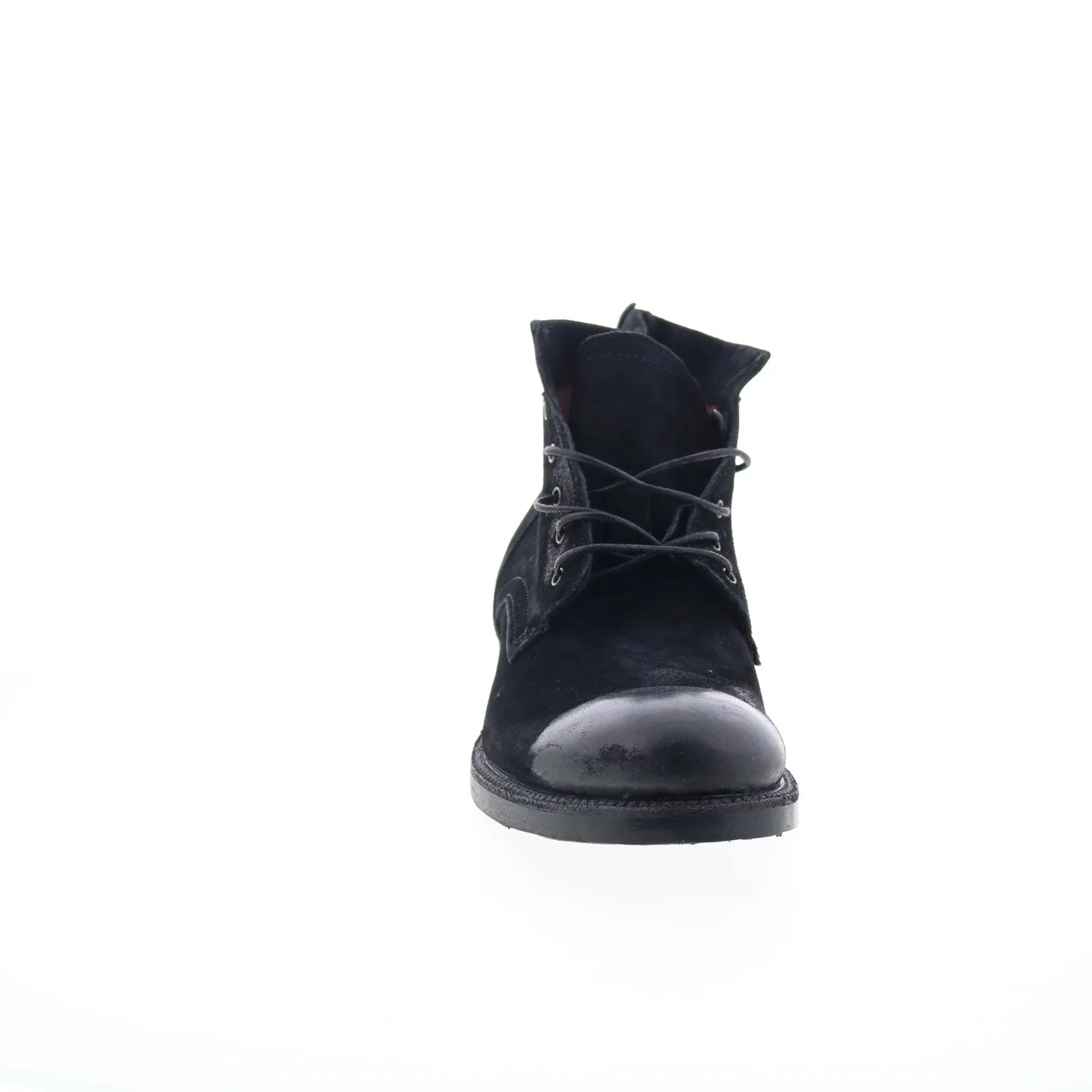 Everyday Use Comfort Stretch A.S. 98 Sye Mens Black Leather Lace Up Casual Dress Boots