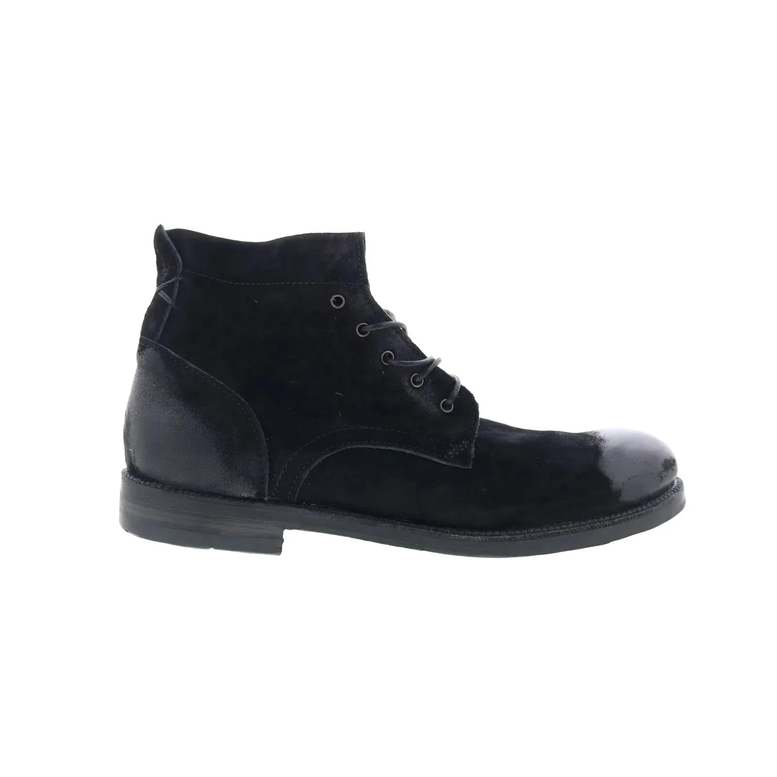 A.S. 98 Sye Mens Black Leather Lace Up Casual Dress Boots Easy Maintenance Flexible