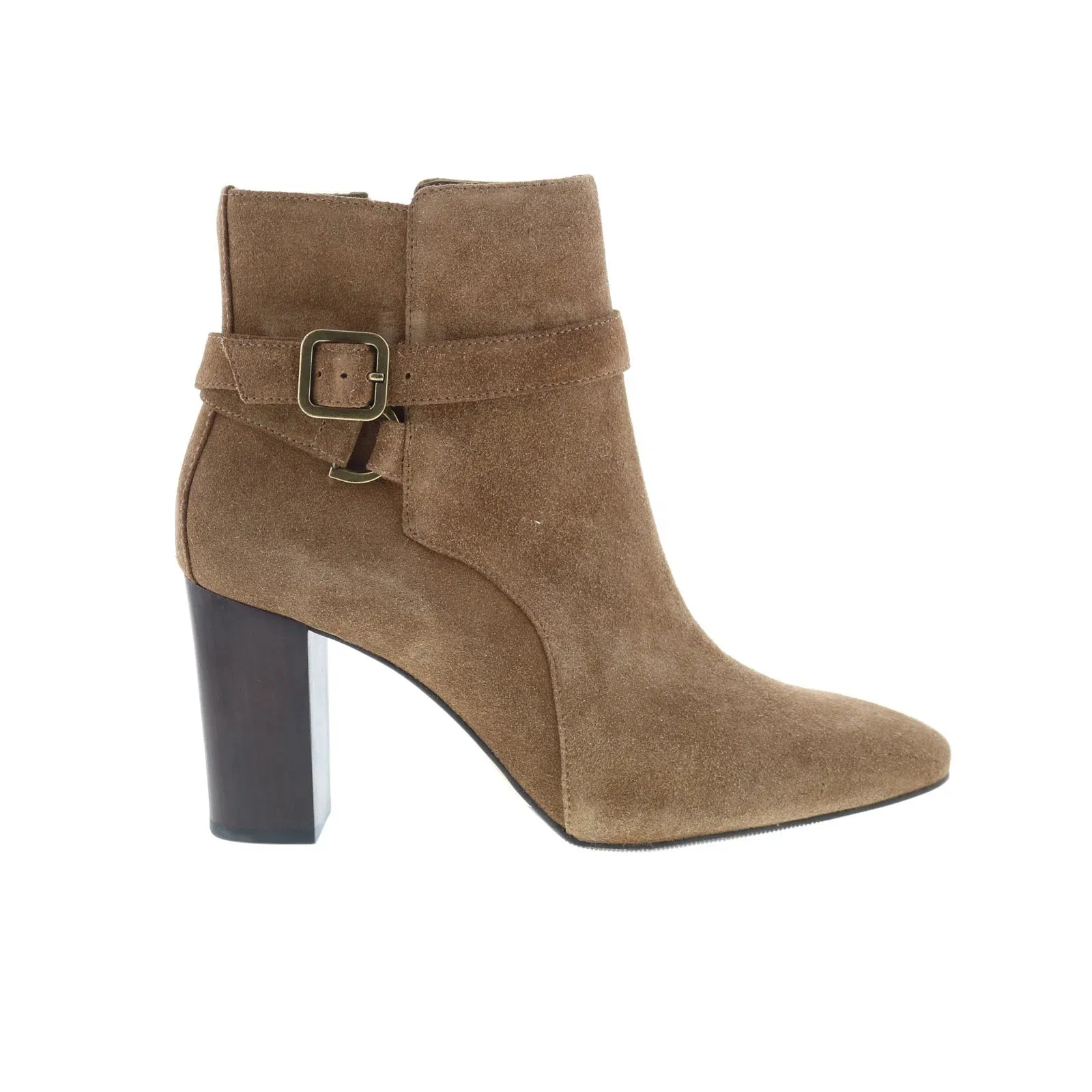 Johnston & Murphy Barbara 78-56643 Womens Brown Suede Ankle & Booties Boots Comfortable Cushioning