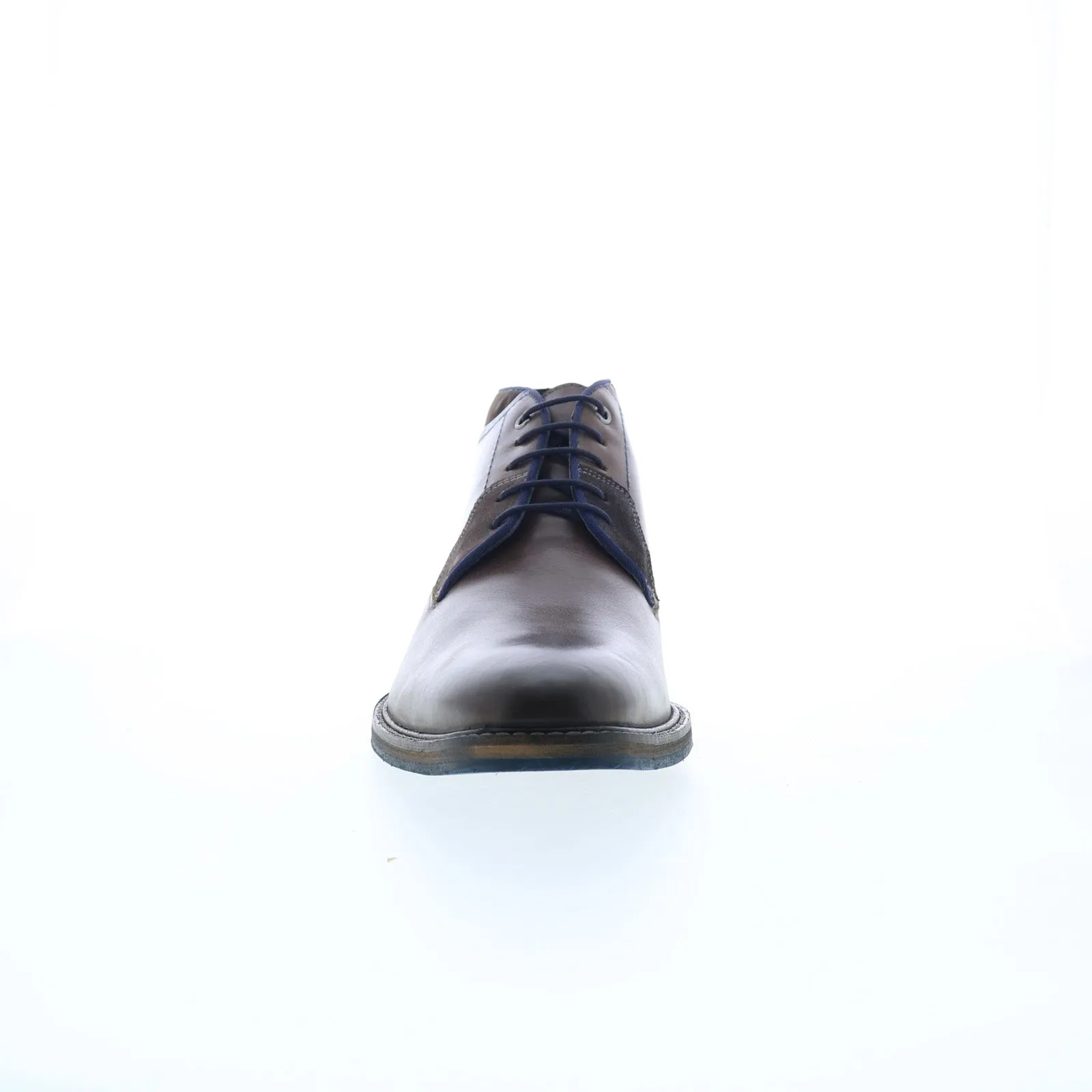Testosterone Air Wing T99320 Mens Gray Leather Lace Up Chukkas Boots Premium Craft waterproof
