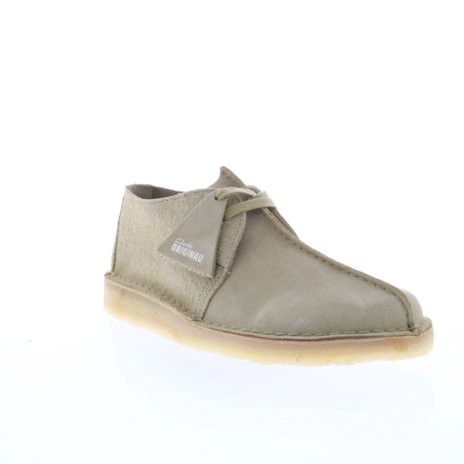 Clarks Desert Trek 26176530 Mens Beige Suede Lace Up Chukkas Boots Comfort Zone
