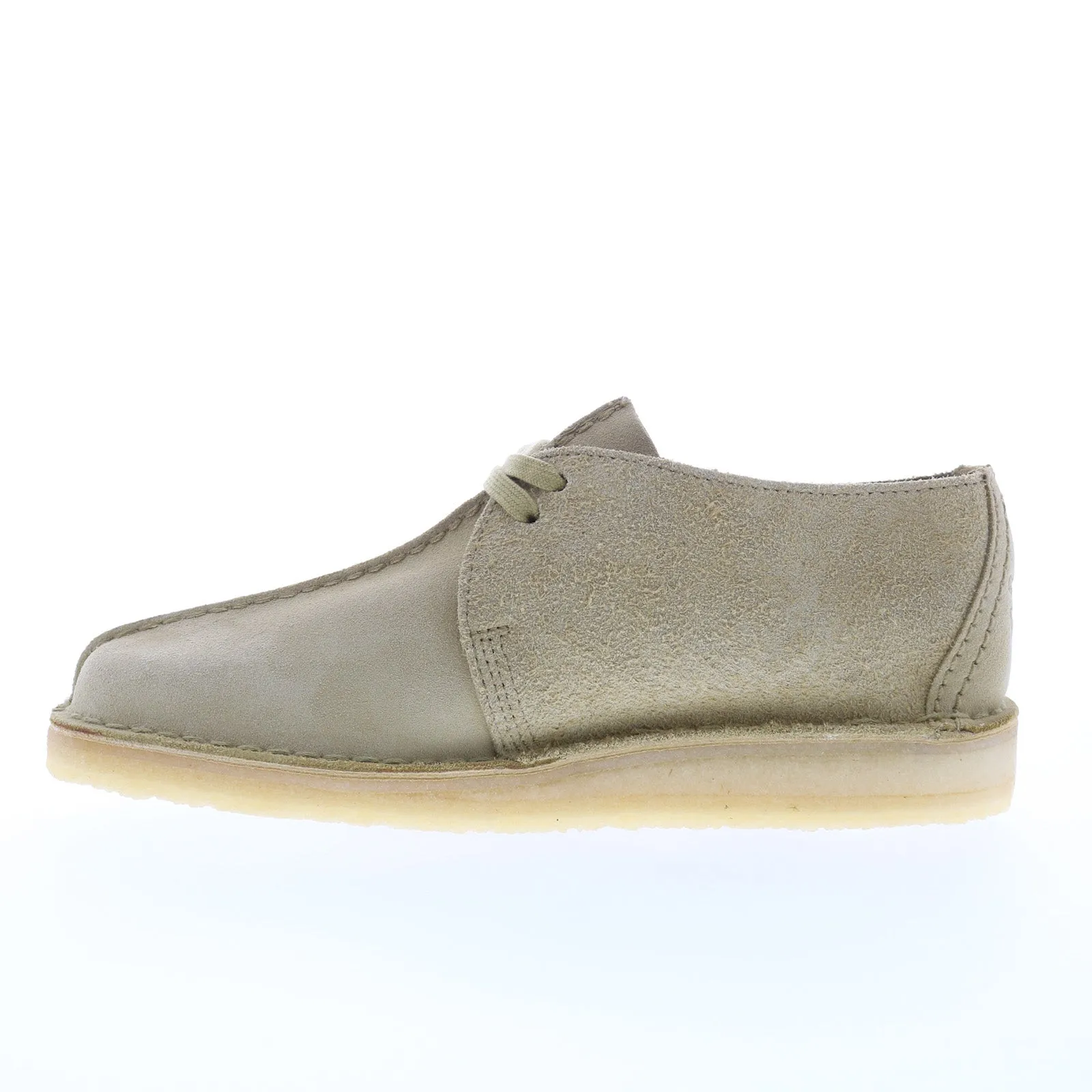 Clarks Desert Trek 26176530 Mens Beige Suede Lace Up Chukkas Boots Breathable Upper Outdoor Style