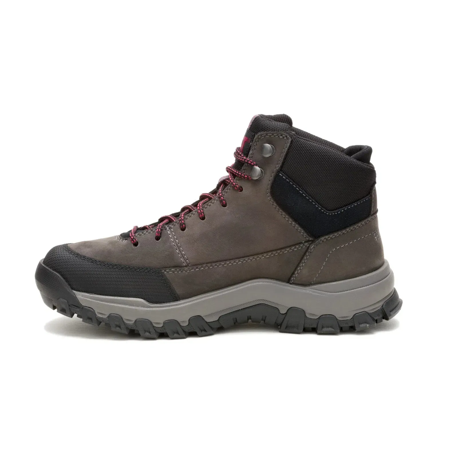 Caterpillar Threshold Rebound Mid Waterproof Mens Gray Hiking Boots Good Grip