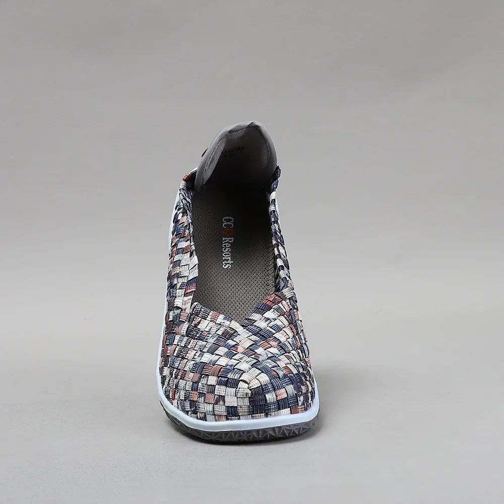 CC RESORTS SUGAR BROWN MULTI Chill Walk Shoes